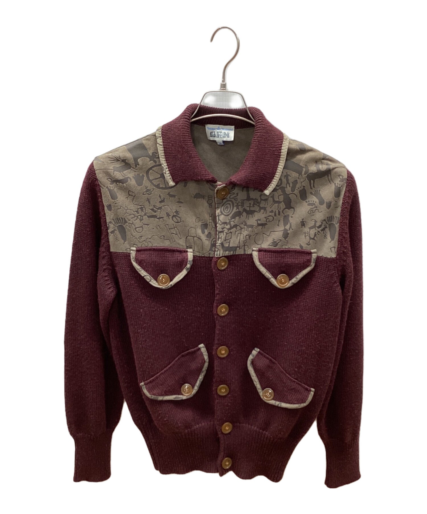 Pre-owned] Vivienne Westwood man 00s Caveman Leather Elbow Patch