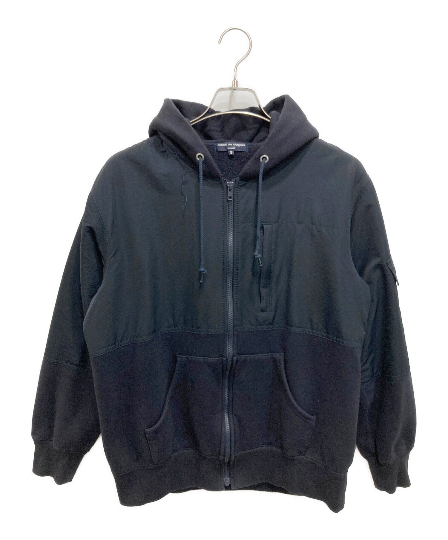 Pre-owned] COMME des GARCONS HOMME Raised back hair and nylon  