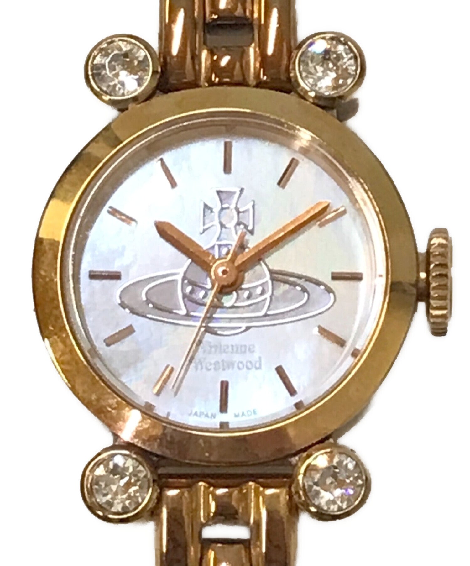 Pre-owned] Vivienne Westwood Diamond Shell Watch VW-77C7 – Archive