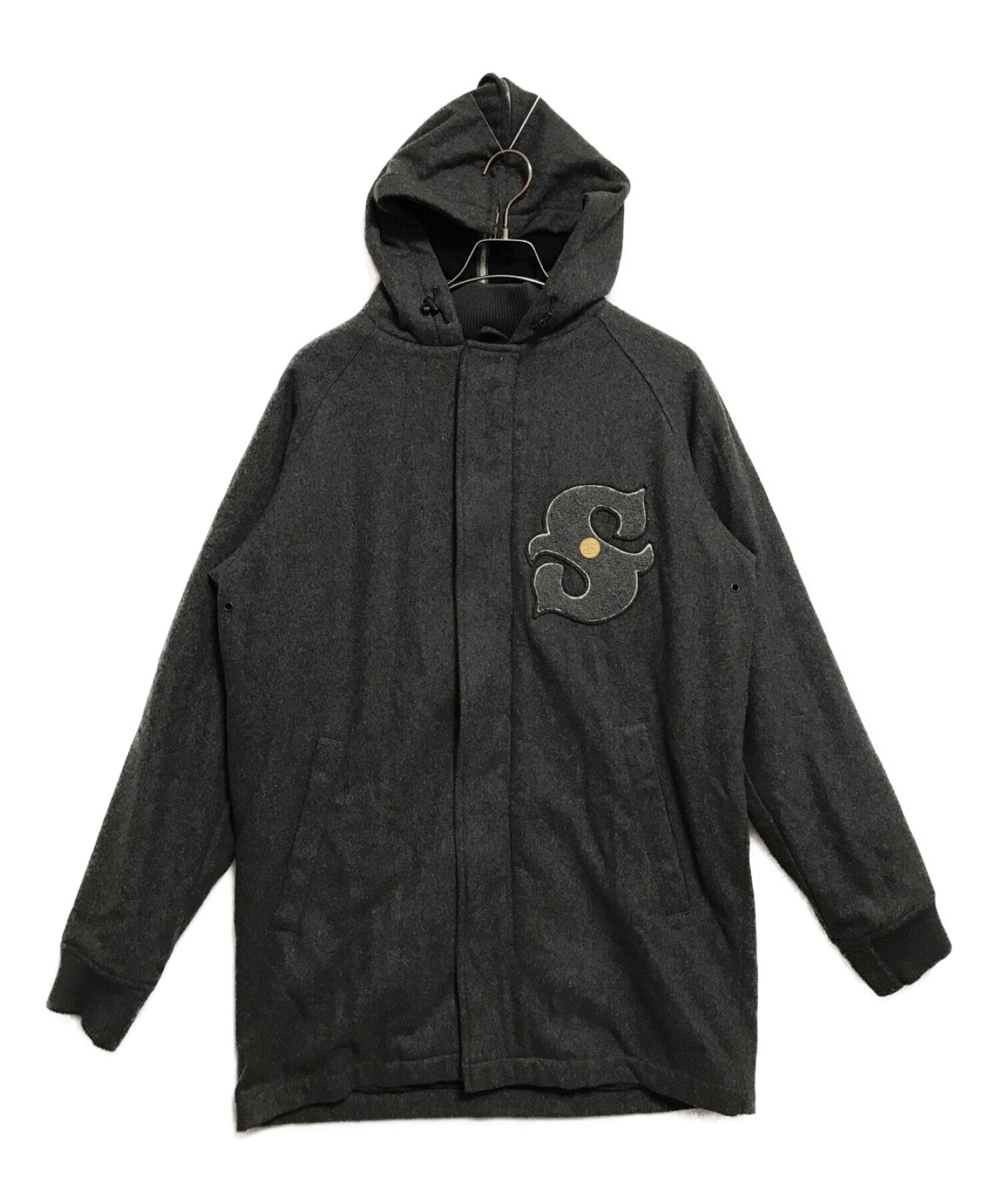 STUSSY Wool Trench JKT