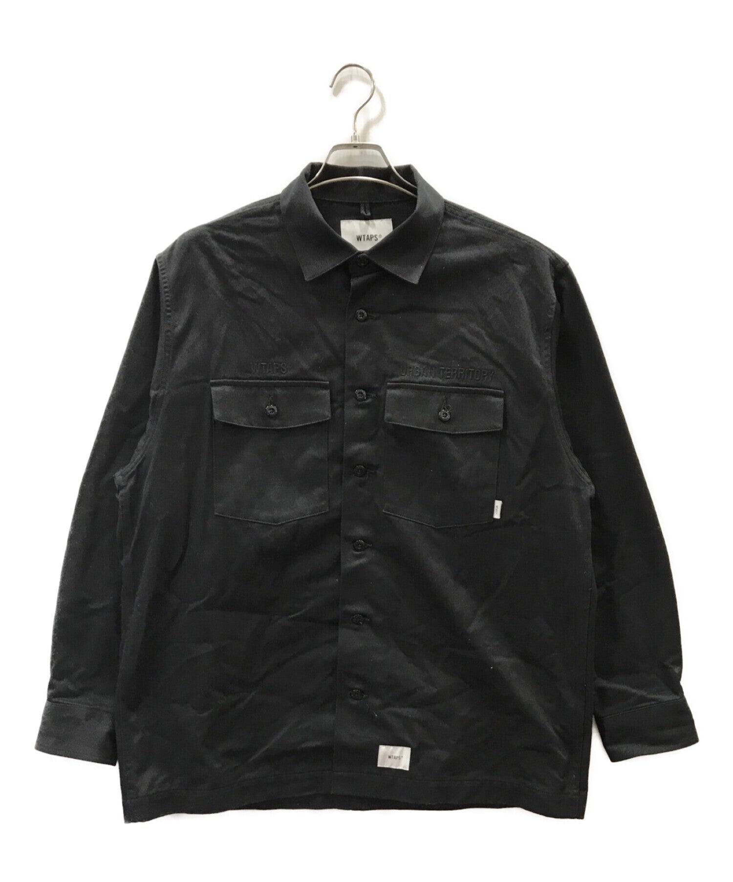 [Pre-owned] WTAPS BUDS LS COTTON TWILL 221BRDT-SHM02