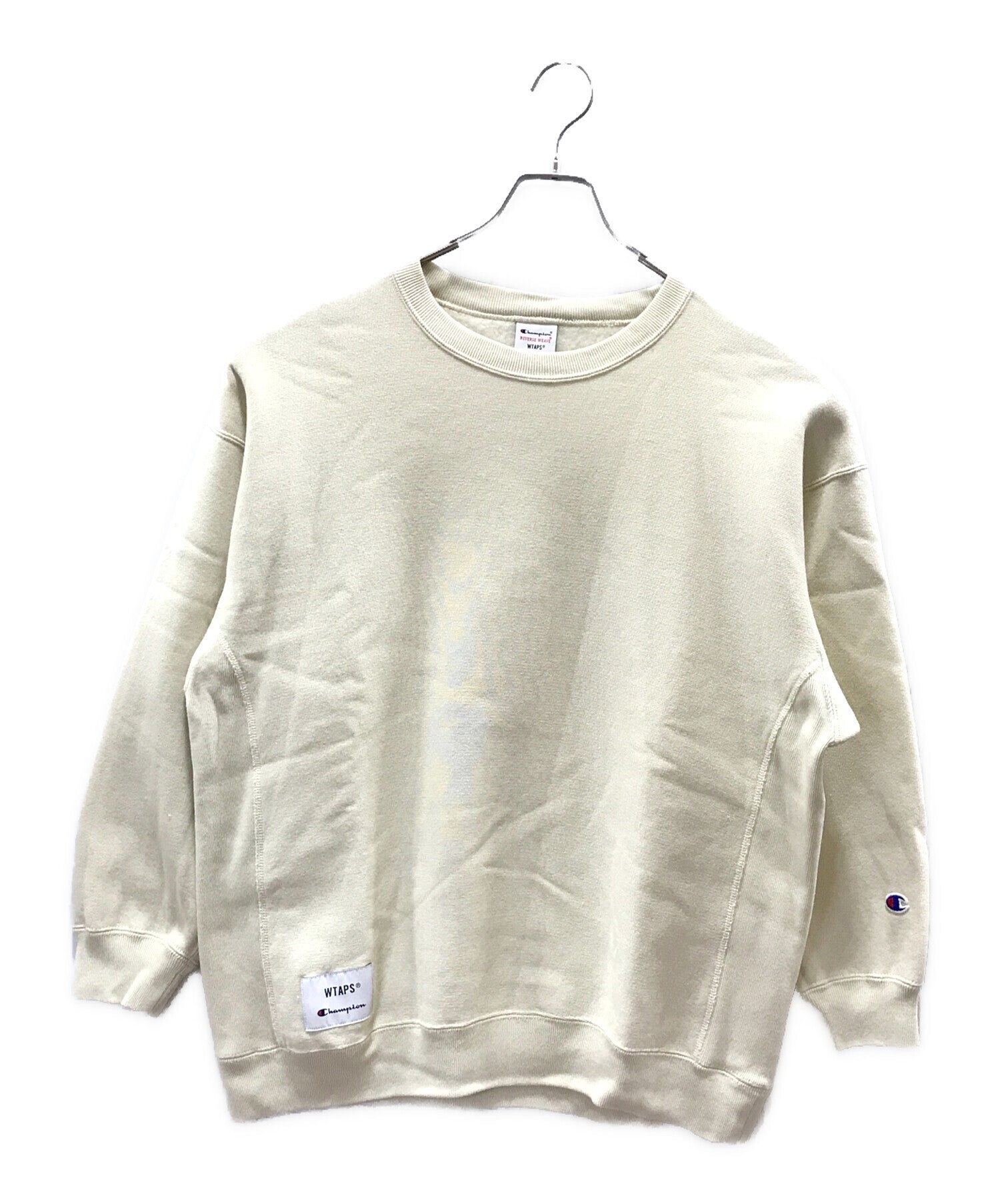 [Pre-owned] WTAPS Reverse Weave Crewneck Sweatshirt C8-U037