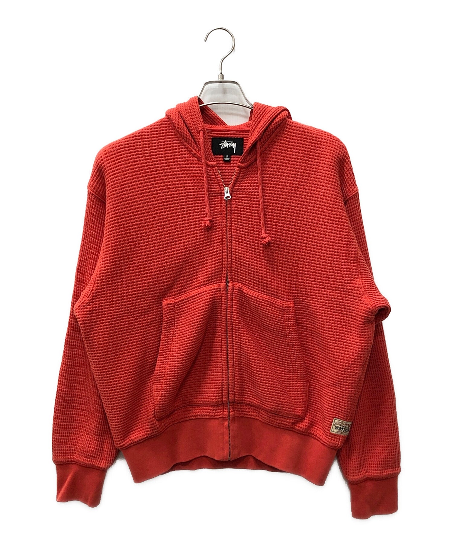 Pre-owned] stussy DOUBLE LAYER WAFFLE ZIP HOODIE – Archive Factory