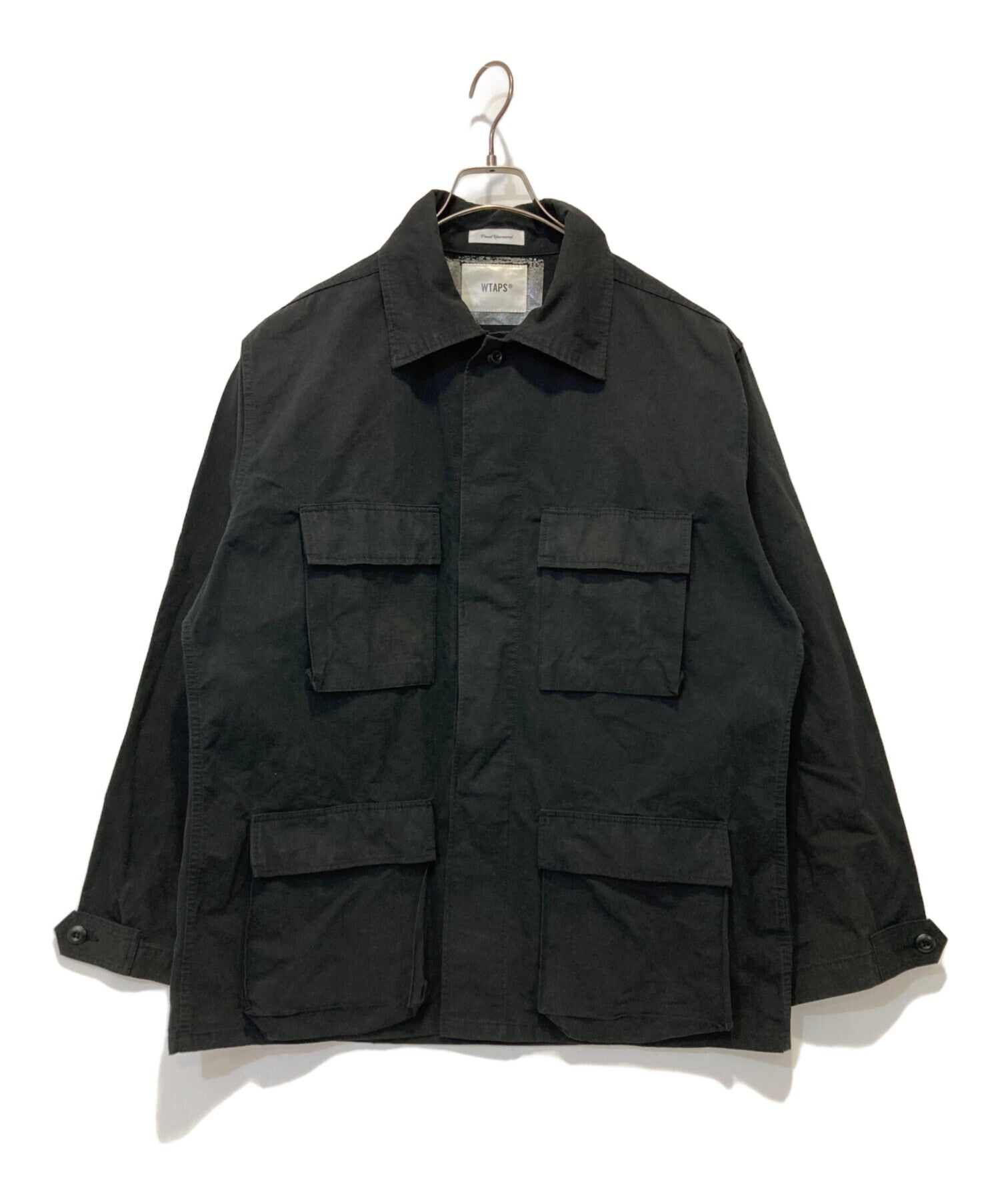 [Pre-owned] WTAPS MILL JUNGLE LS SHIRT NYCO RIPSTOP WVDT-SHM03