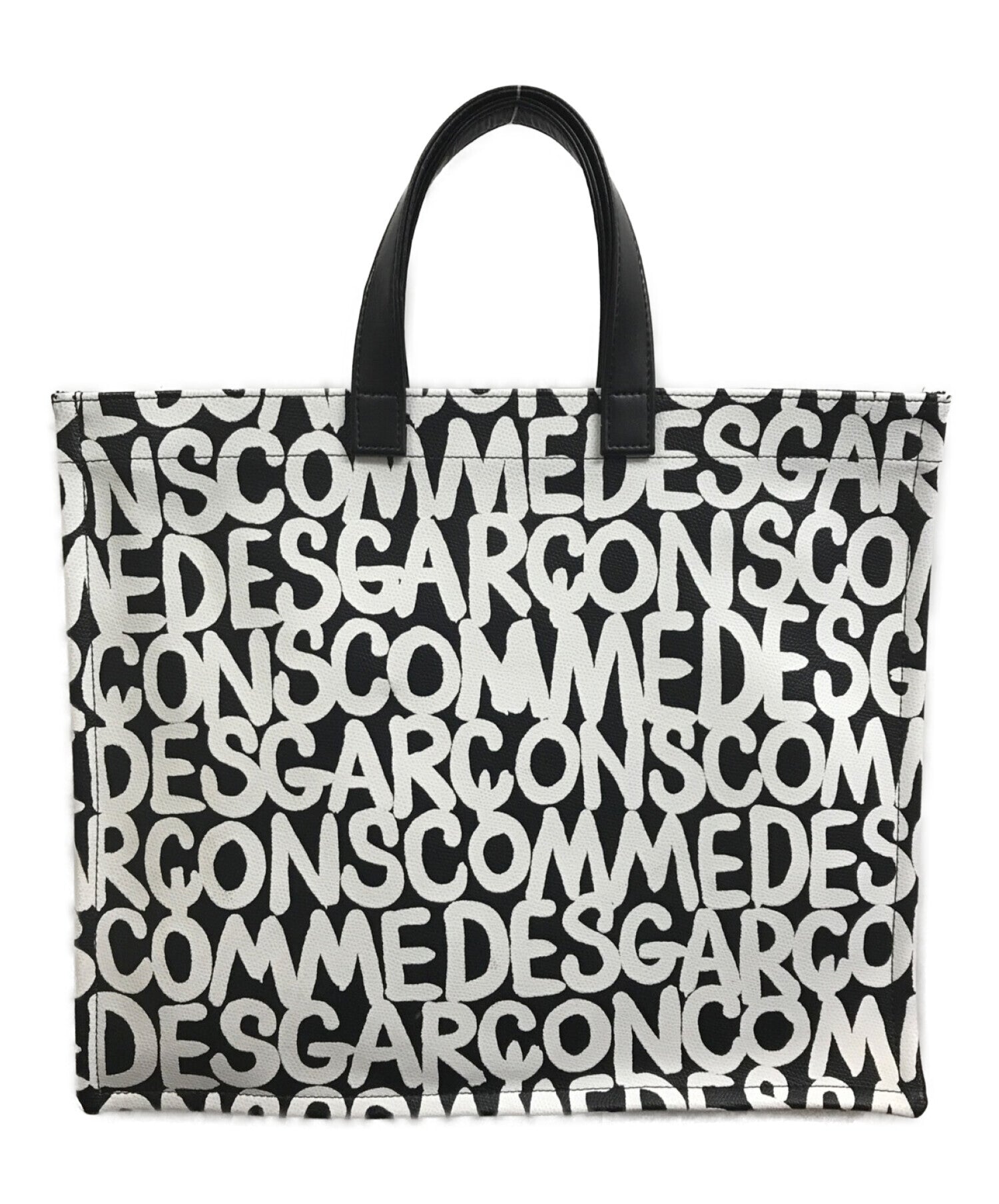 Pre-owned] COMME des GARCONS PVC tote bag with all-over pattern GC