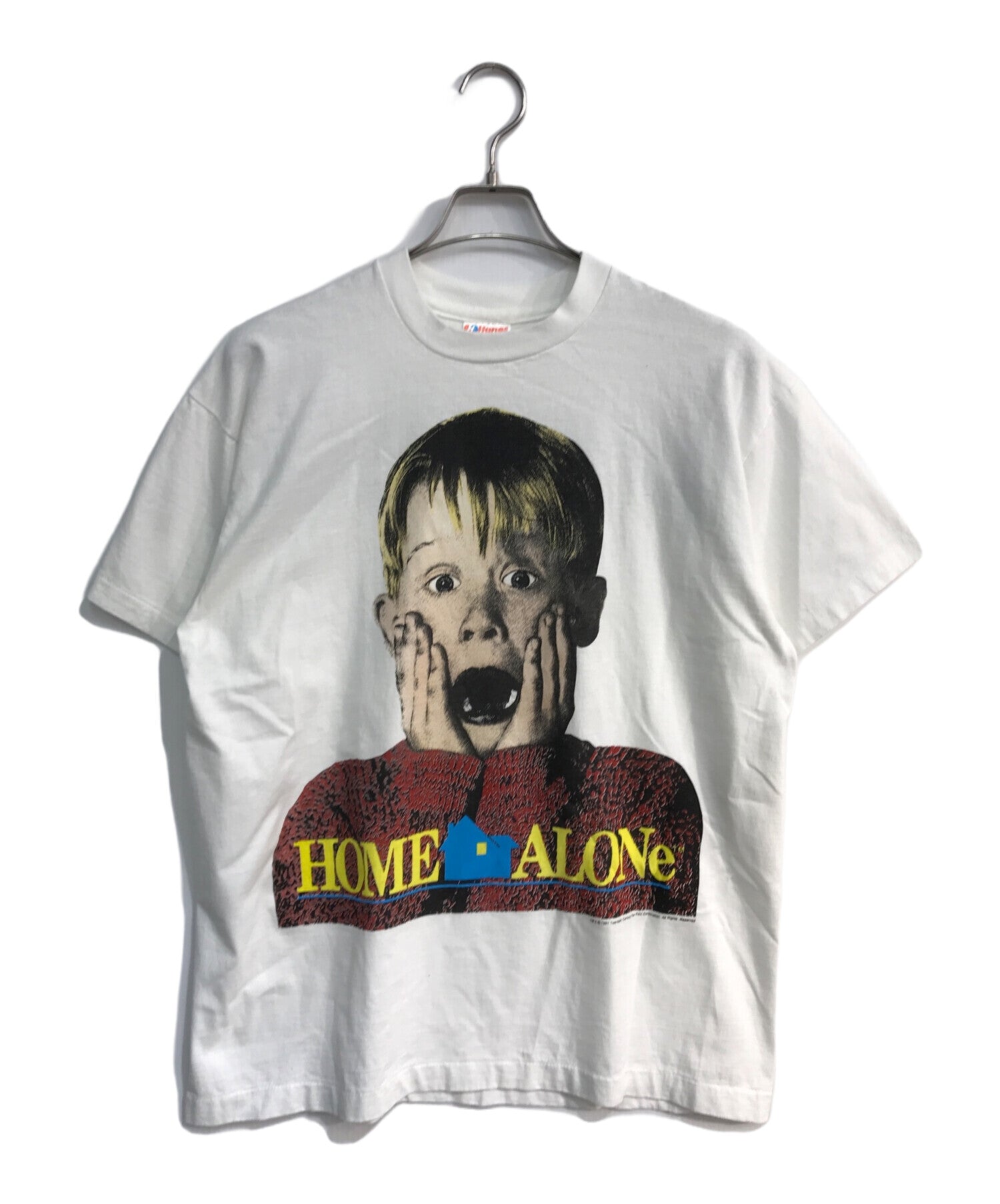 良品　USA製　90s ホームアローン　ヴィンテージTシャツ　映画　Hanes Pre-owned] Hanes Movie T-shirt 90s HOME ALONE PEPSI – Archive Factory