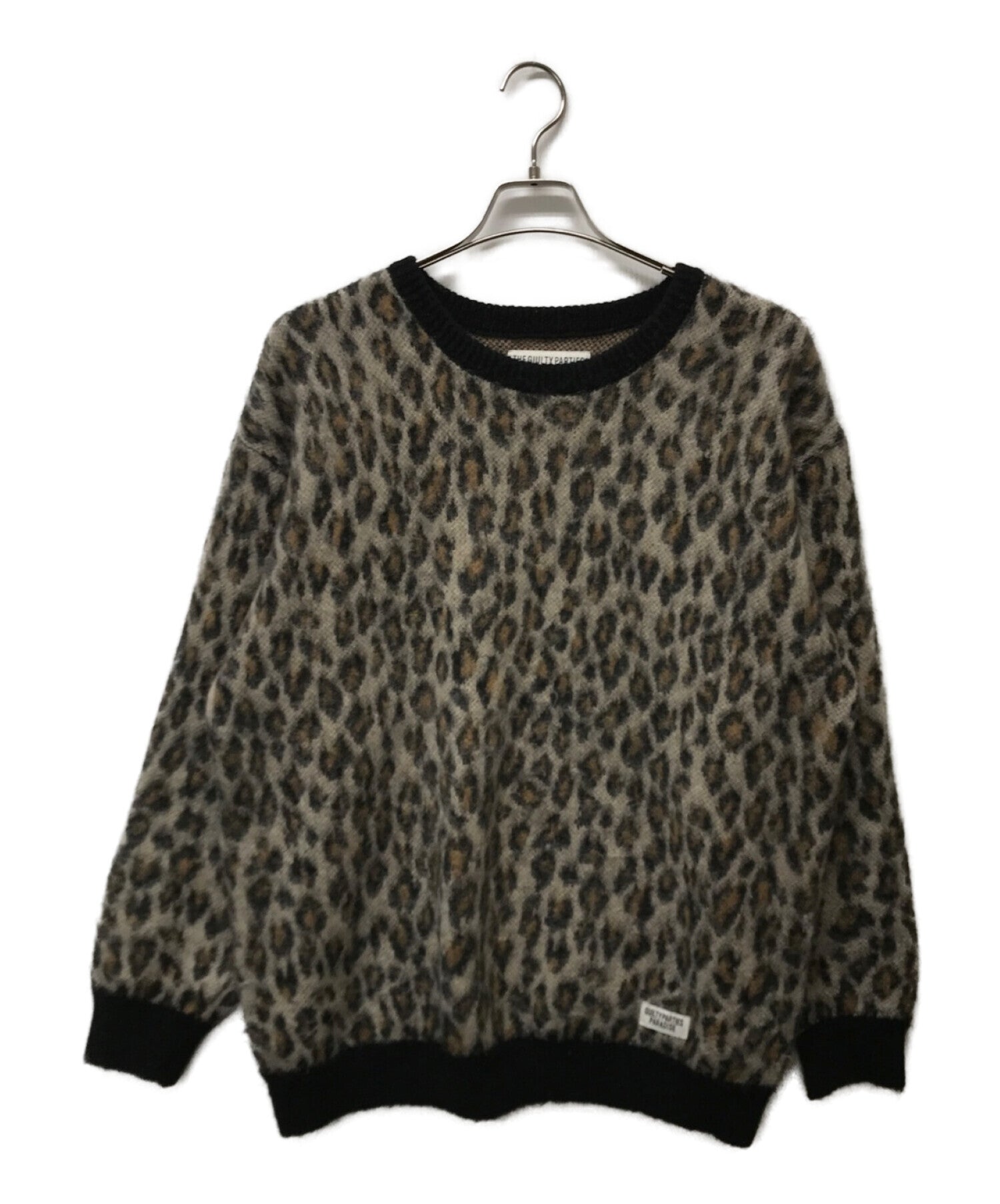 [Pre-owned] WACKO MARIA Leopard Mohair Knit