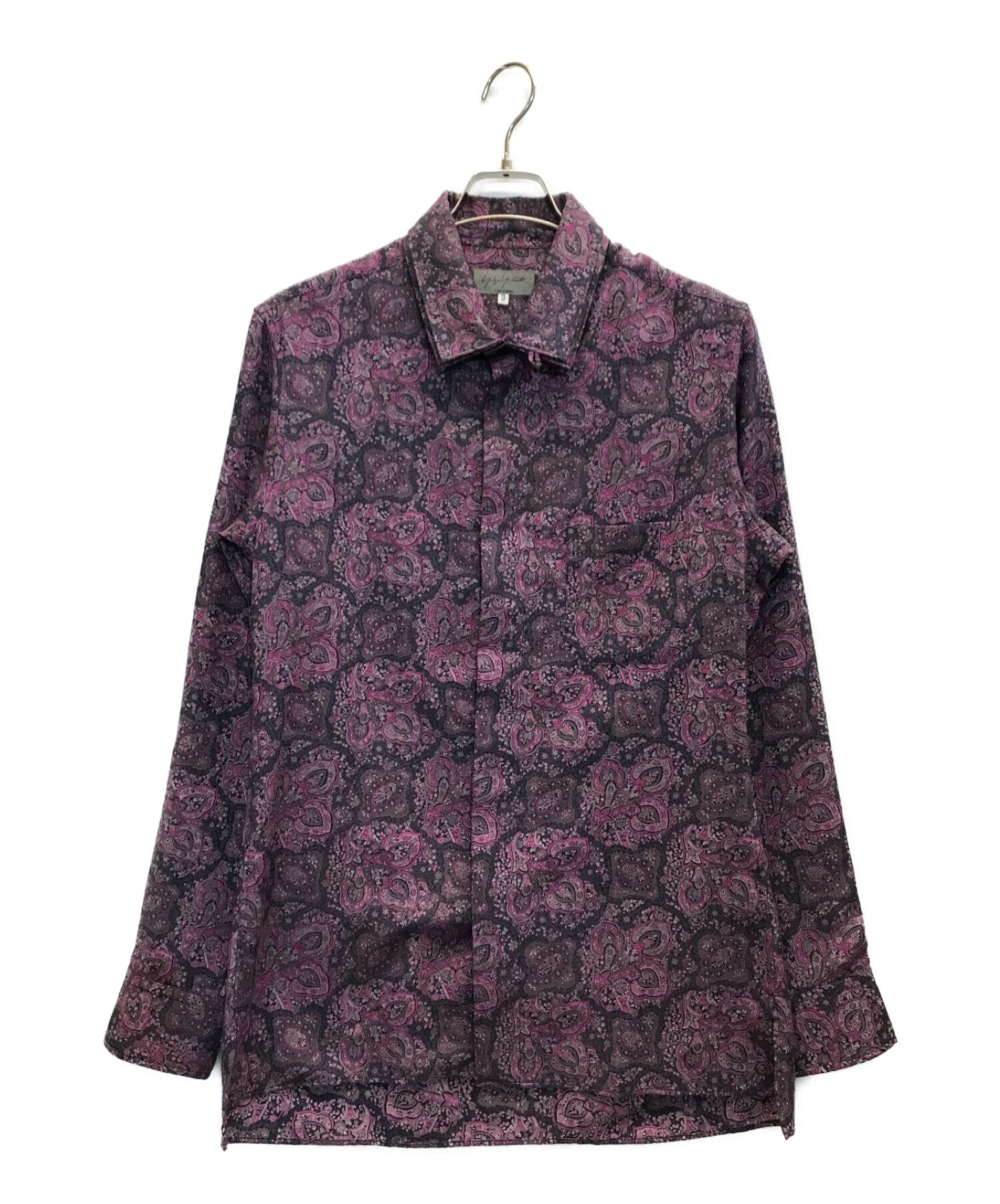 [Pre-owned] Yohji Yamamoto pour homme flower-patterned shirt HF-B07-90