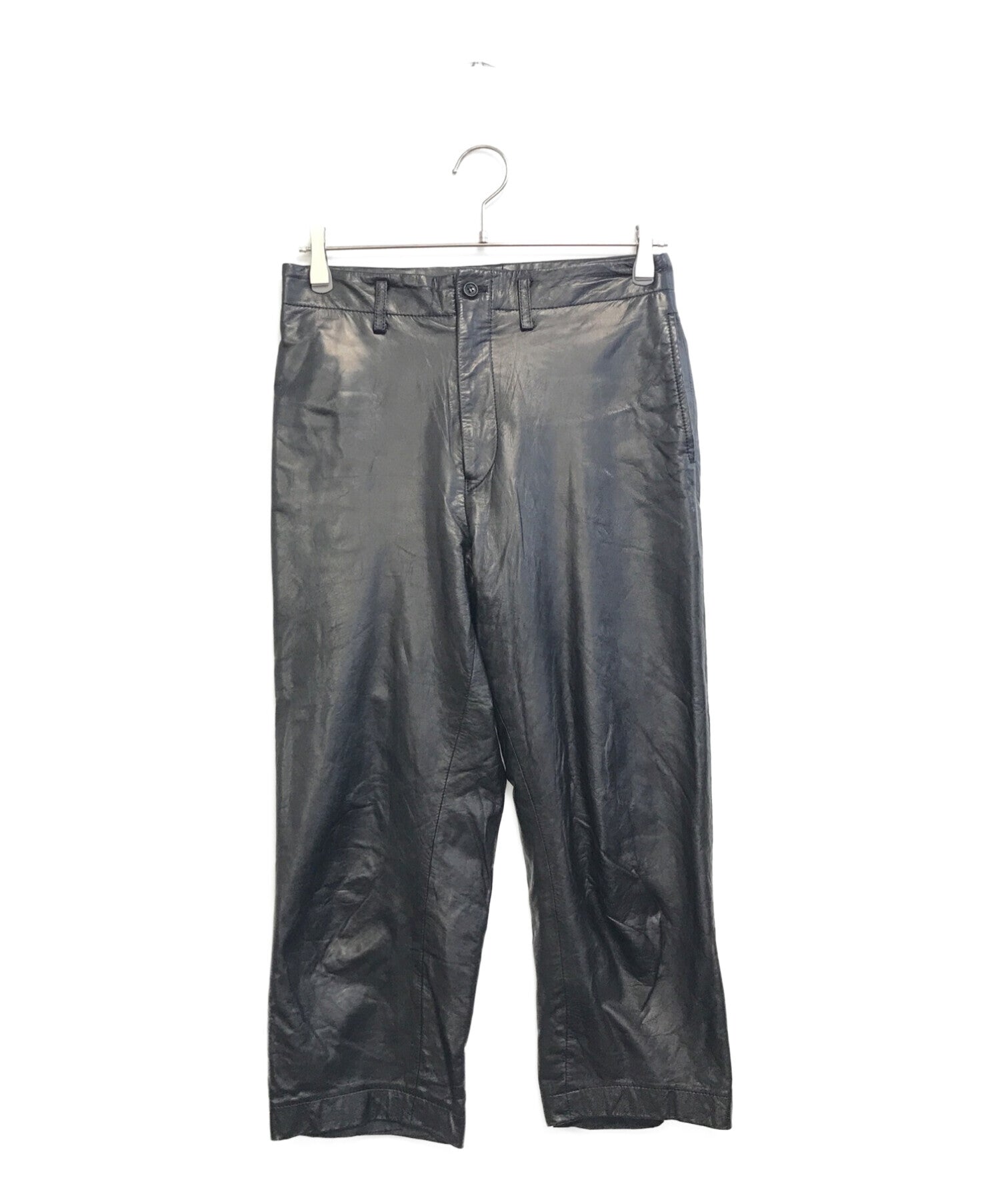 [Pre-owned] tricot COMME des GARCONS leather pants