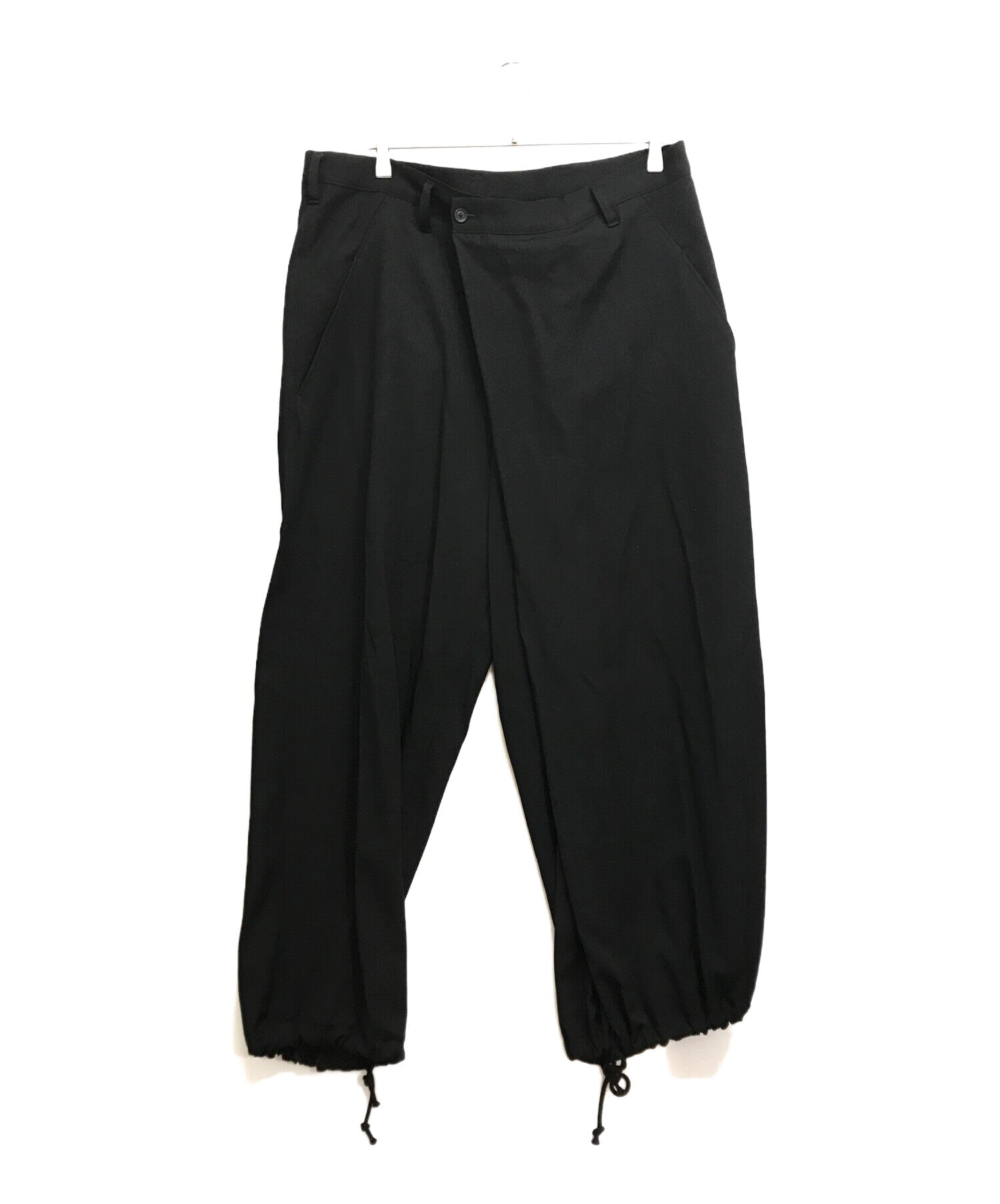 Pre-owned] Yohji Yamamoto pour homme W/GABARDINE LEFT TUCK PANTS 
