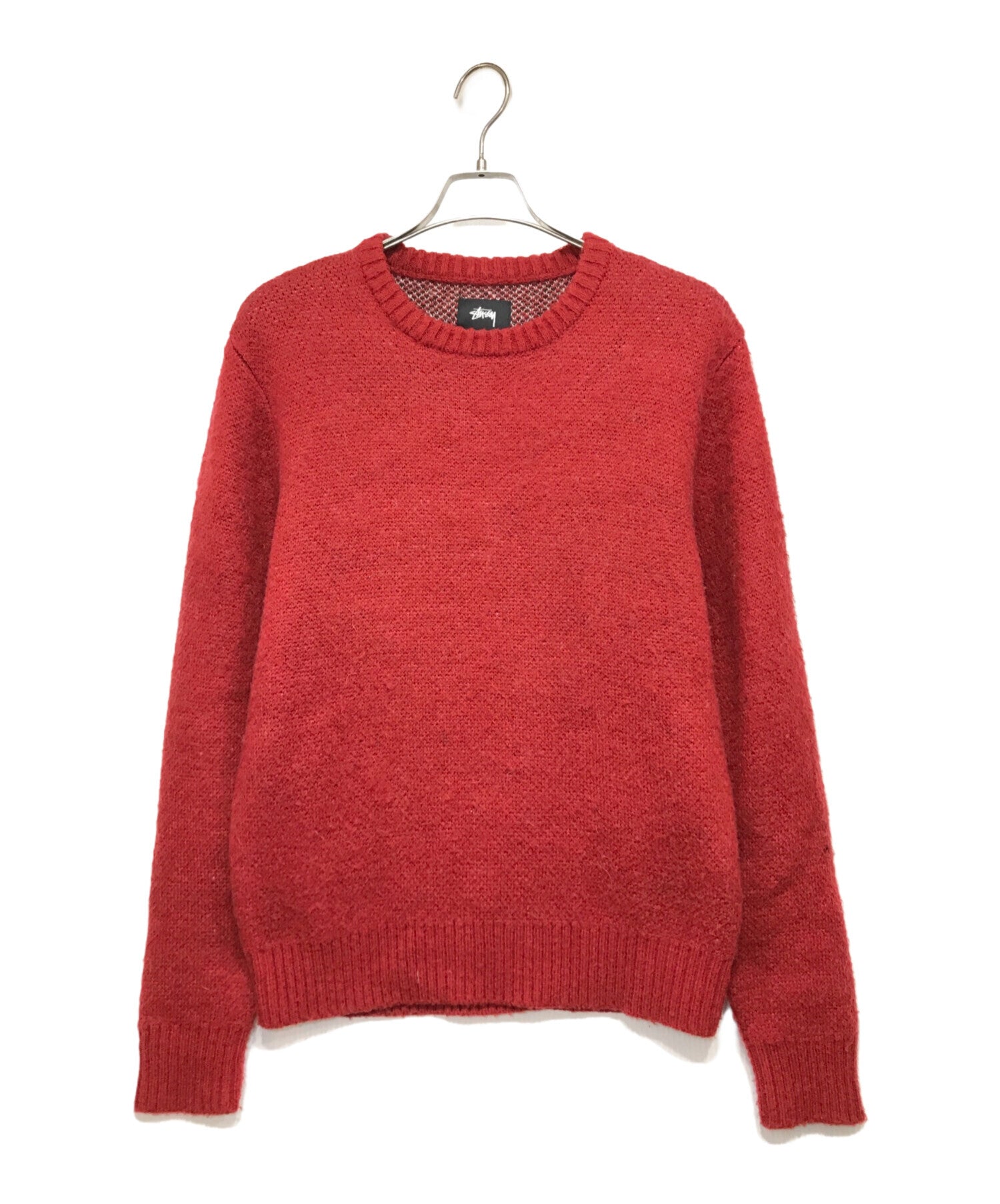 Pre-owned] stussy 8 BALL HEAVY BRUSHED MOHAIR SWEATER 8 ball 