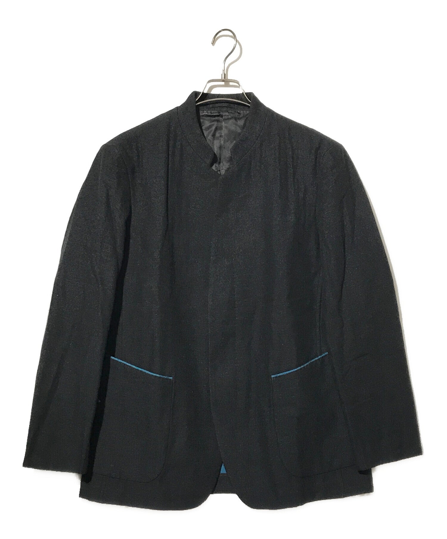 ジャケット・アウター ISSEY MIYAKE Wool Jacket archive Vintage Final Home Kosuke Tsumura x Issey Miyake Black Wool