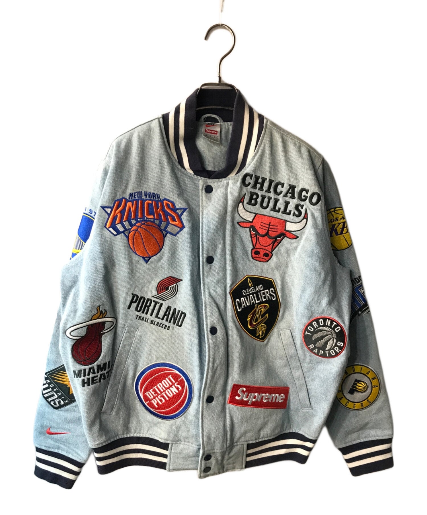 Pre-owned] SUPREME NBA Denim Warm-Up Jacket AO3632-440 – Archive