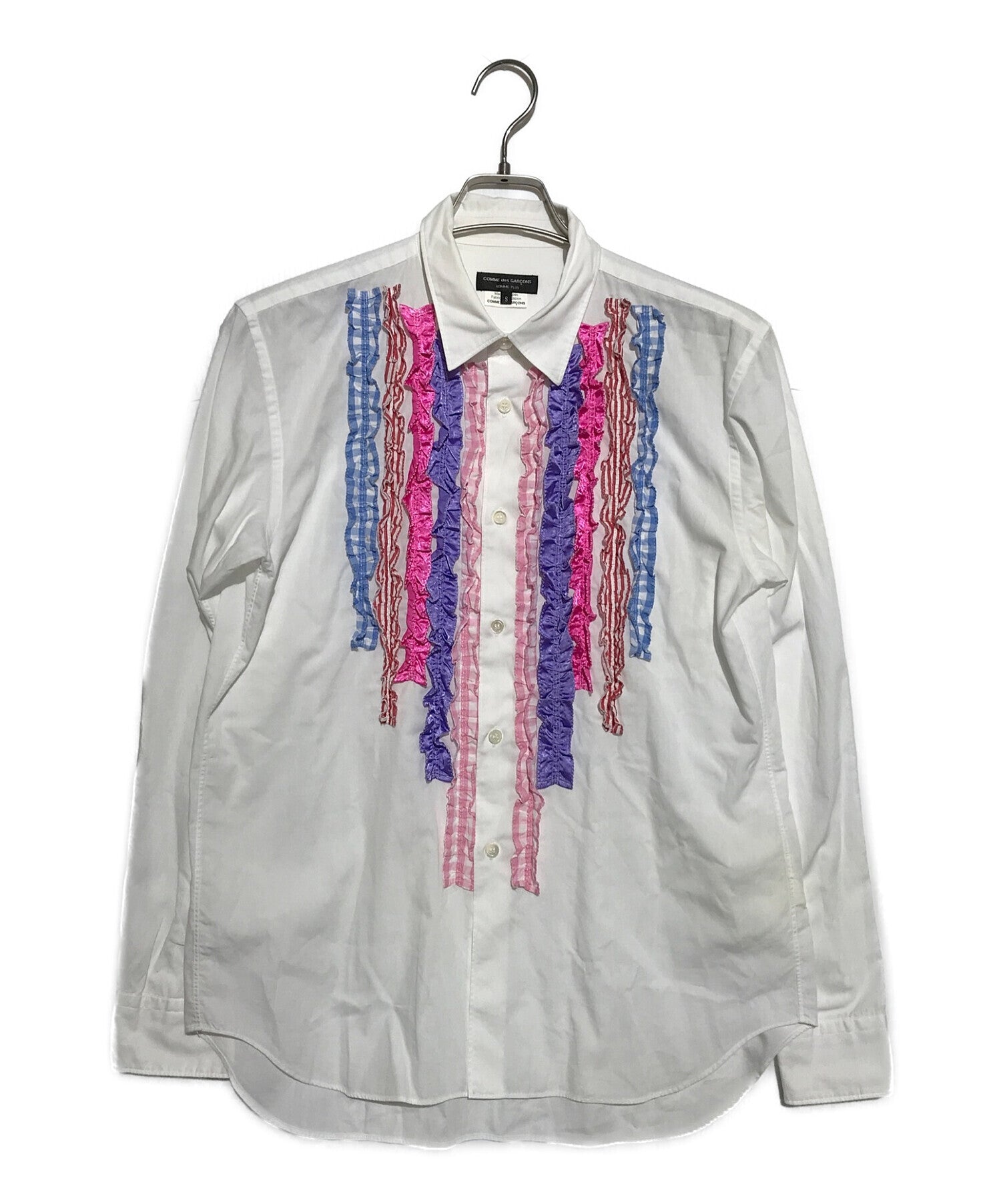 Pre-owned] COMME des GARCONS HOMME PLUS frill shirt PI-B048  
