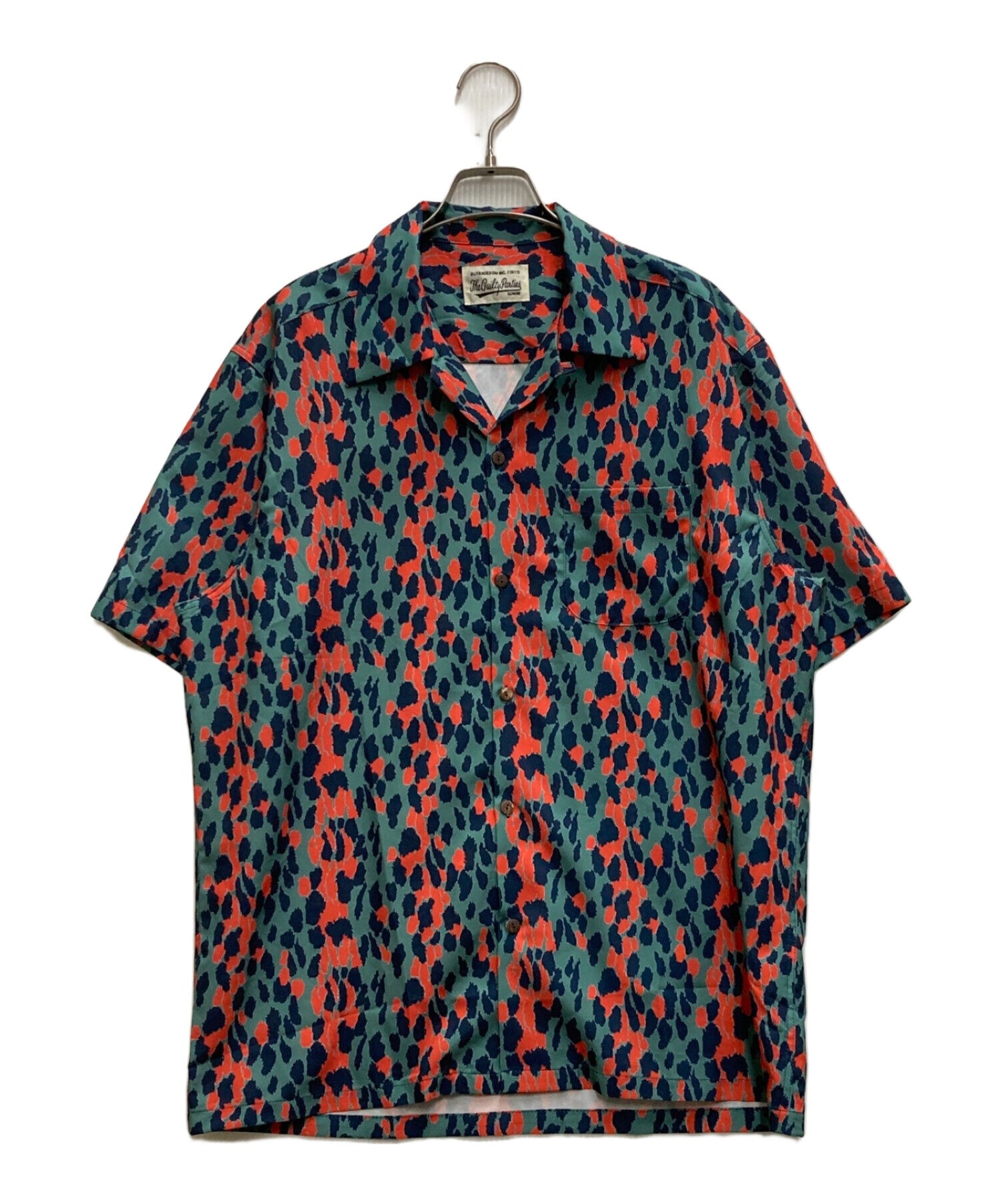 トップス WACKO MARIA LEOPARD HAWIIAN SHIRTS PINK WACKO MARIA/LEOPARD HAWAIIAN SHIRT（PINK）［レオパード