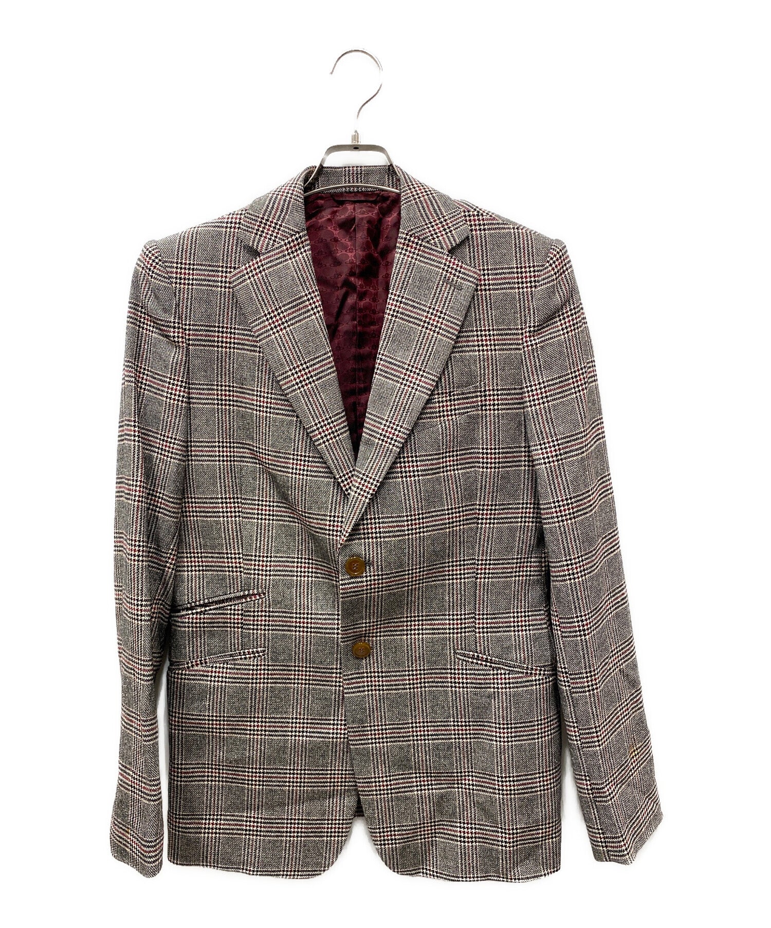 Pre-owned] Vivienne Westwood man Wool Silk Check Tailored Jacket  
