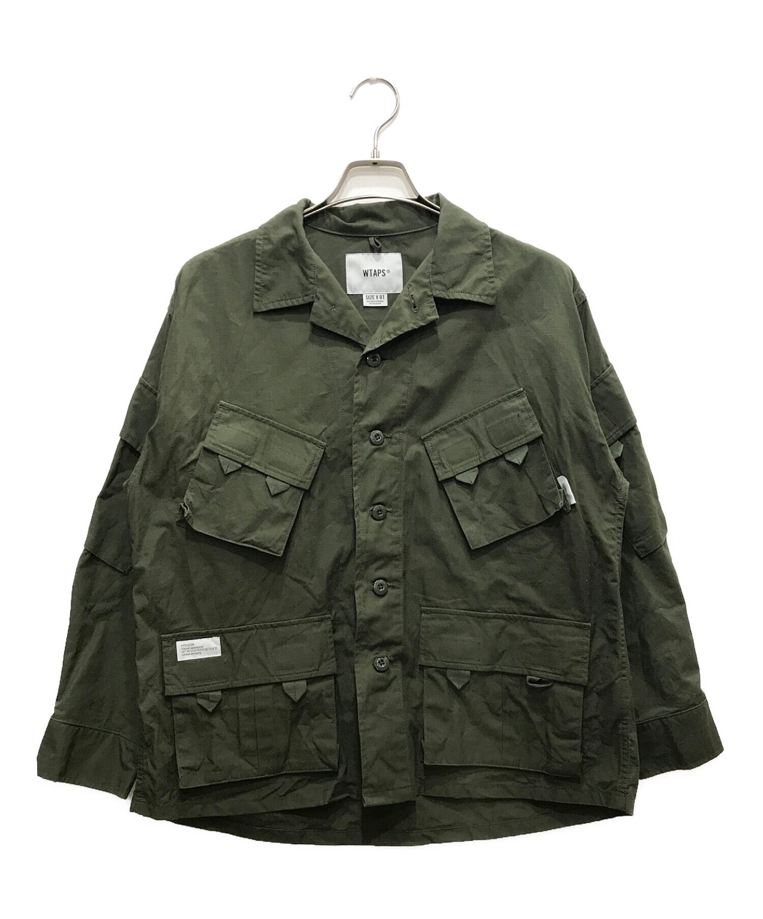 Pre-owned] WTAPS MODULAR LS COTTON RIPSTOP 212BRDT-SHM03 – Archive Factory