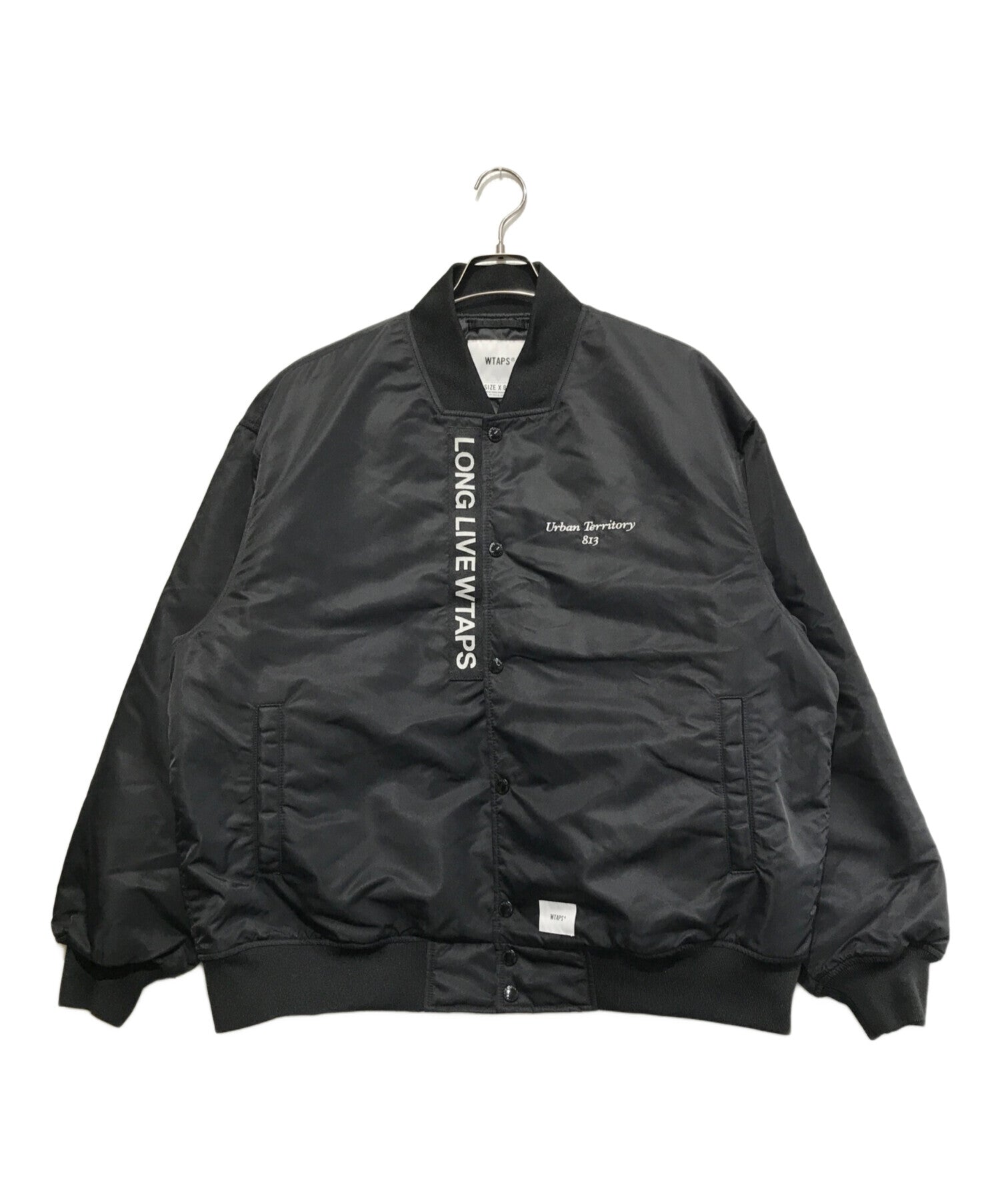 Pre-owned] WTAPS Nylon Twill UT813/Jacket/Team Jacket 222TQDT-JKM01 –  Archive Factory