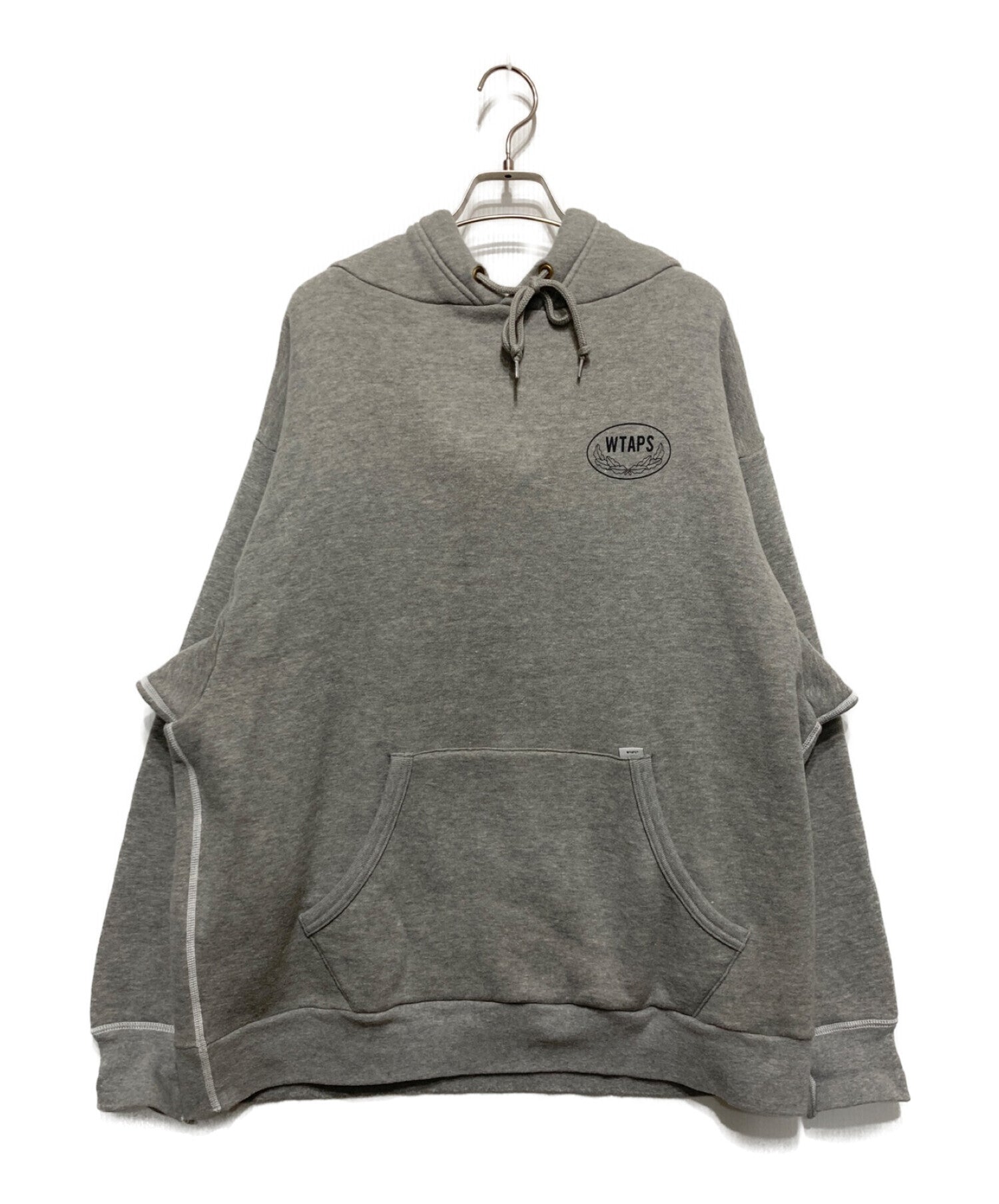 Pre-owned] WTAPS ACADEMY HOODED COTTON Sweatshirt 212ATDT-CSM29