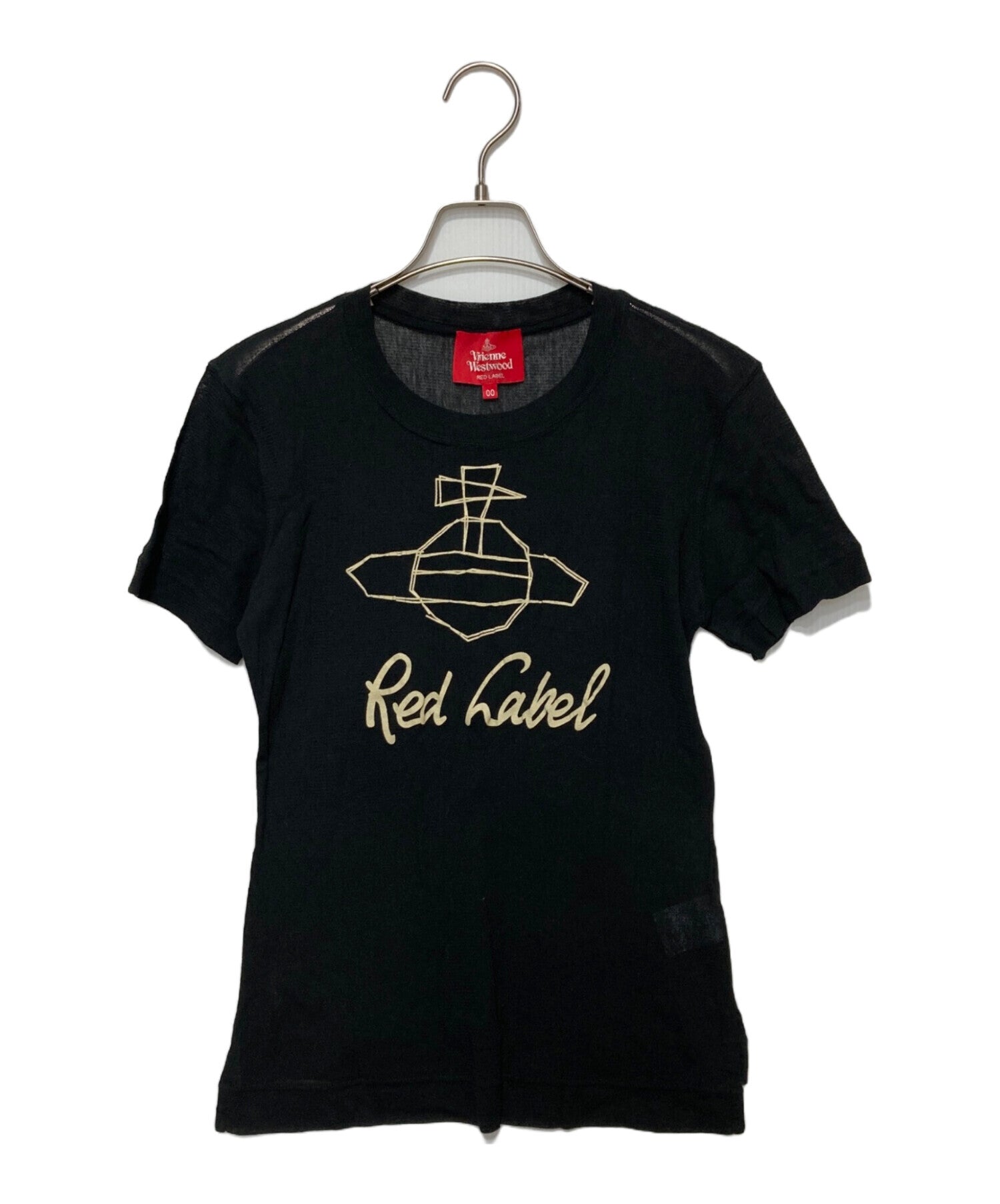 Pre-owned] Vivienne Westwood RED LABEL Orb Logo Print Knit T-Shirt