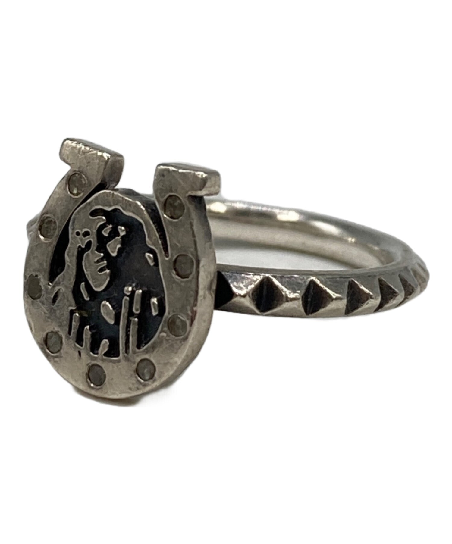Pre-owned] Hysteric Glamour Studded Horseshoe Ring – Archive Factory