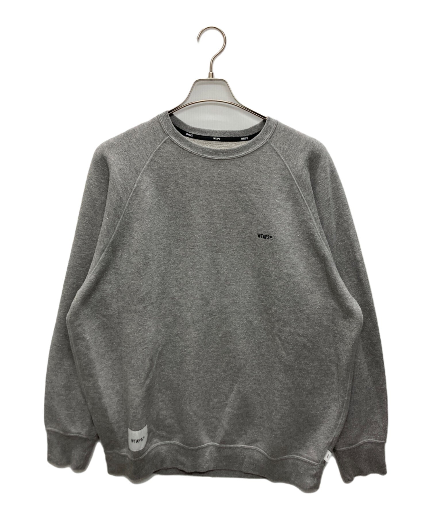 Pre-owned] WTAPS SIGN 03 SWEATER CTPL ASH 242ATDT-CSM25 – Archive 