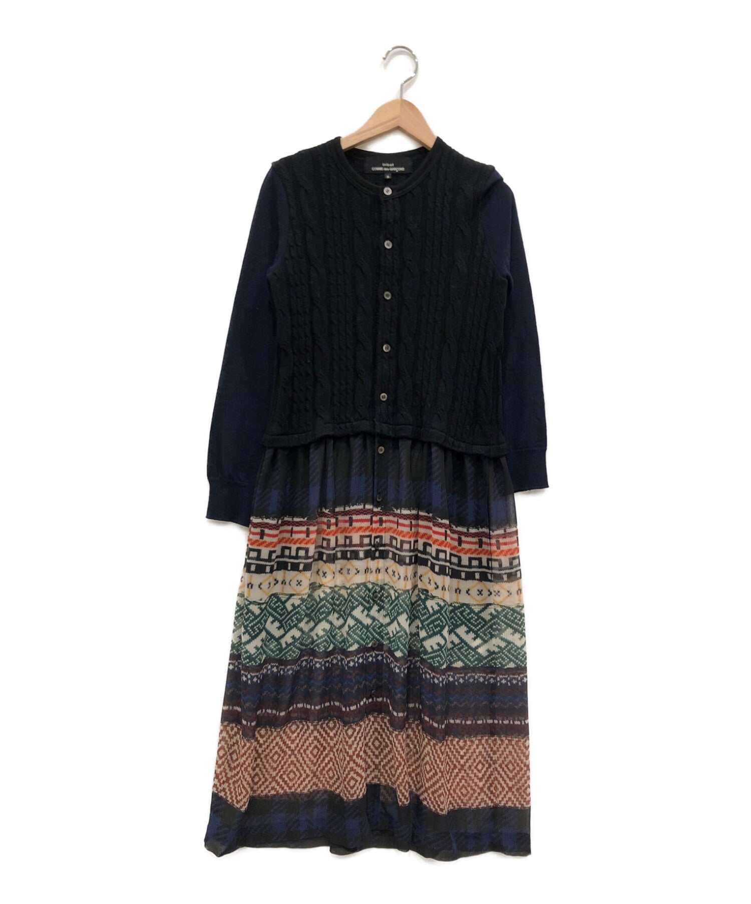 Pre-owned] tricot COMME des GARCONS Knit Switching Dress TT-O011