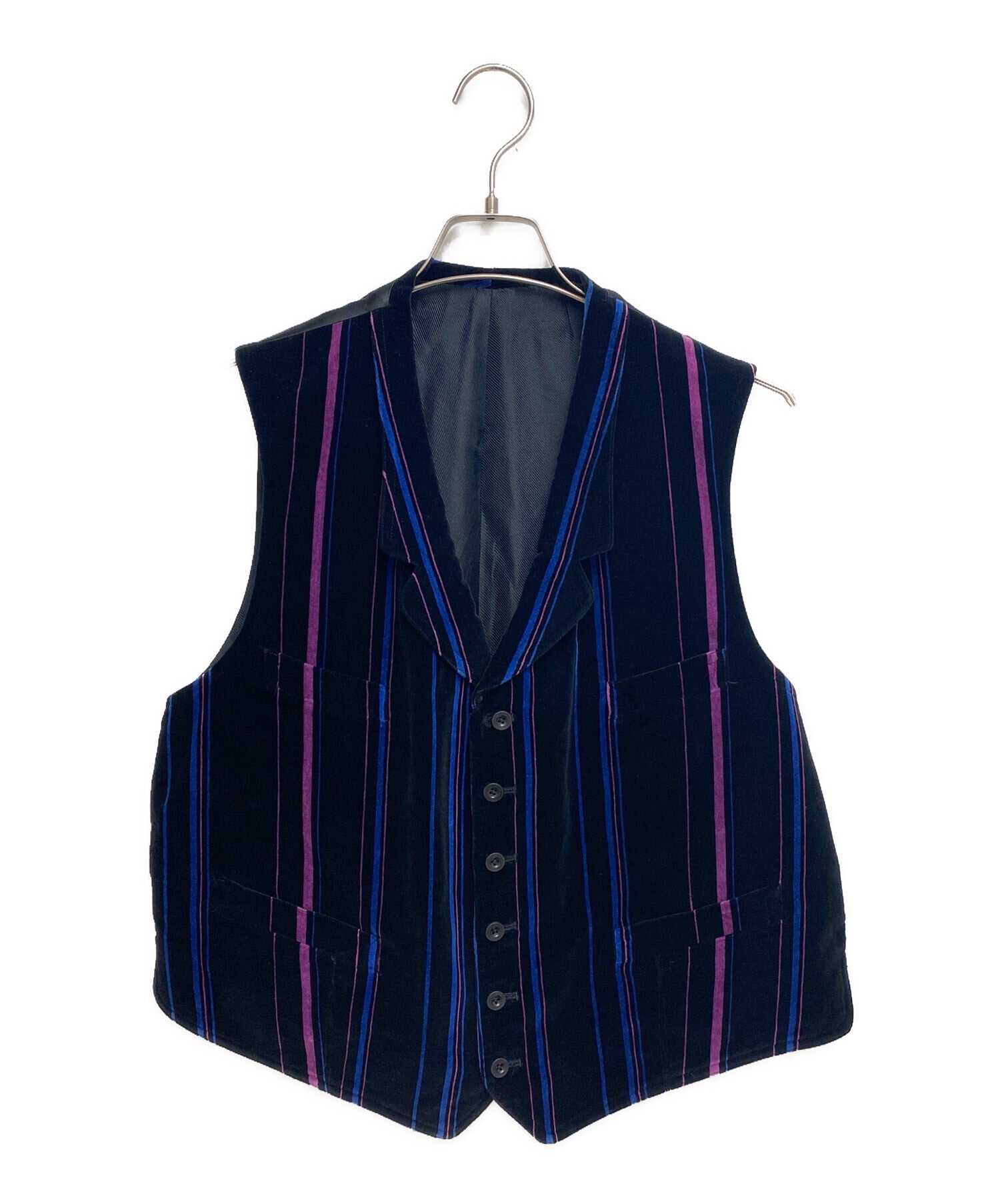 [Pre-owned] Yohji Yamamoto pour homme Striped vest with separate linin –  Archive Factory