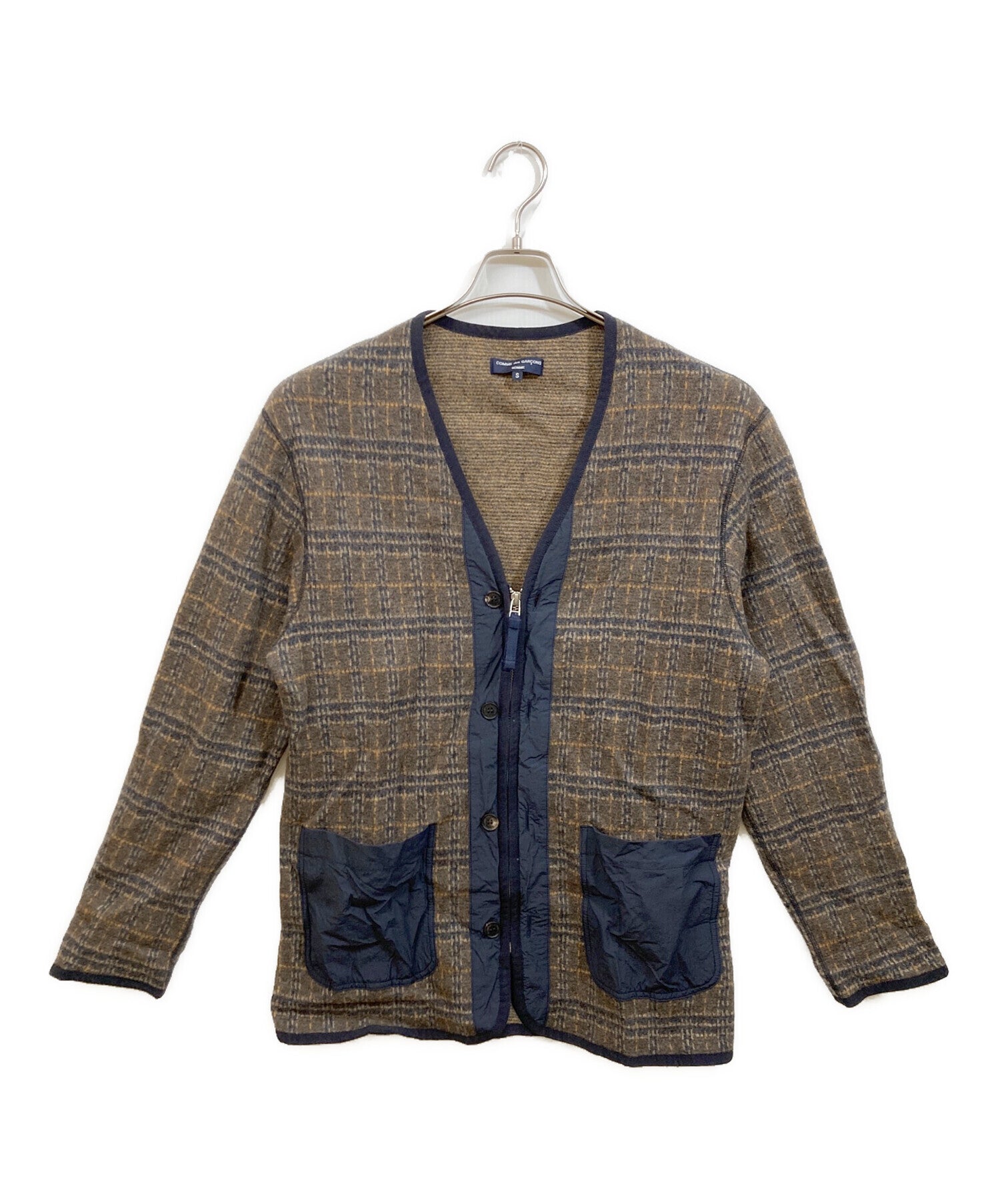 Pre-owned] COMME des GARCONS HOMME Check Liner Jacket HL-T022 