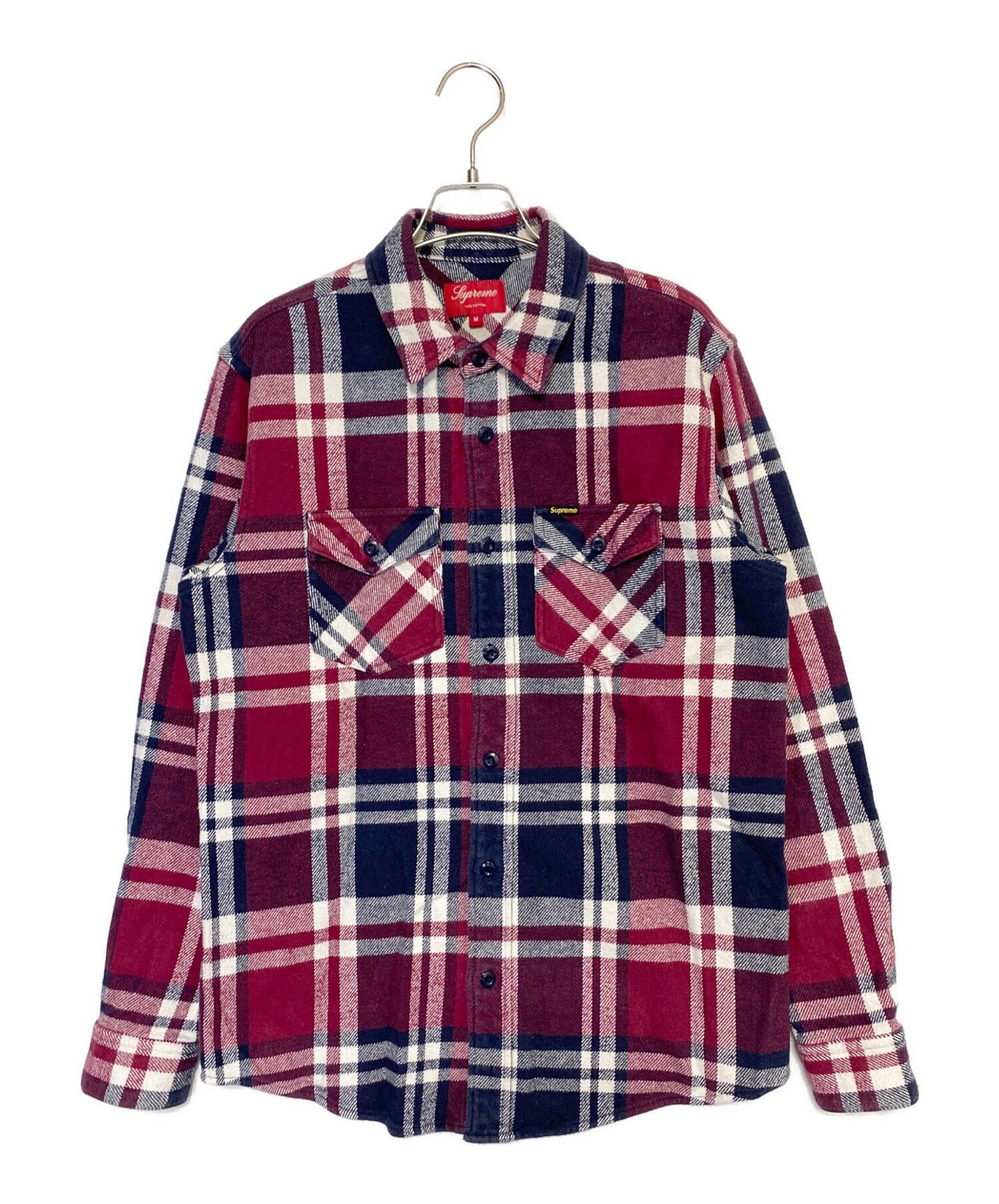 Supreme Tartan Flannel Hooded Plaid Work Shirt Supreme Wool Hooded