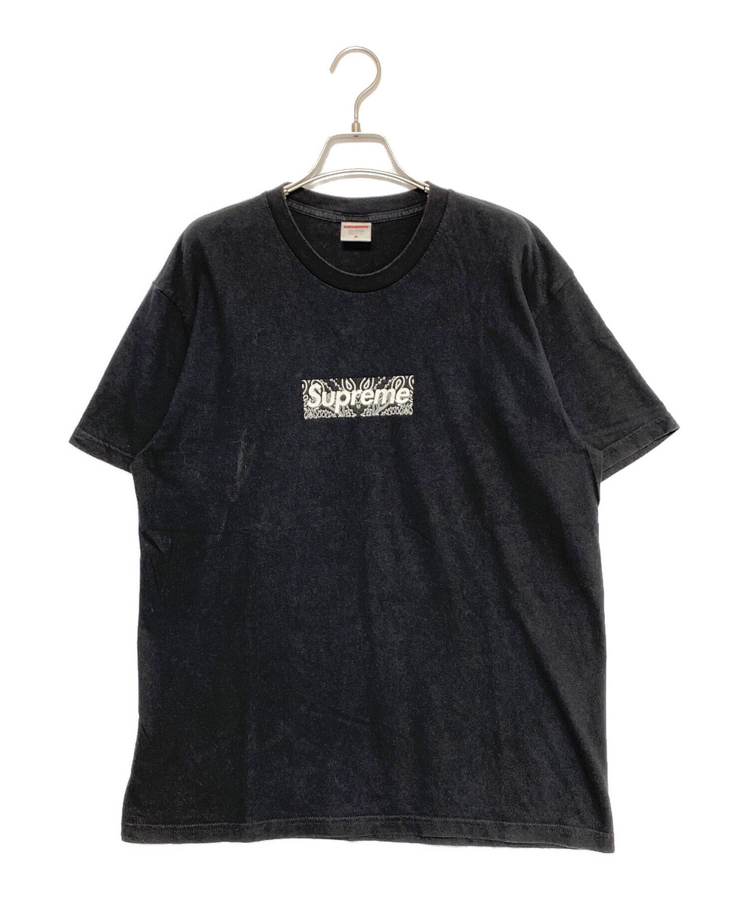 Supreme Bandana Box Logo Tee M Grey グレー
