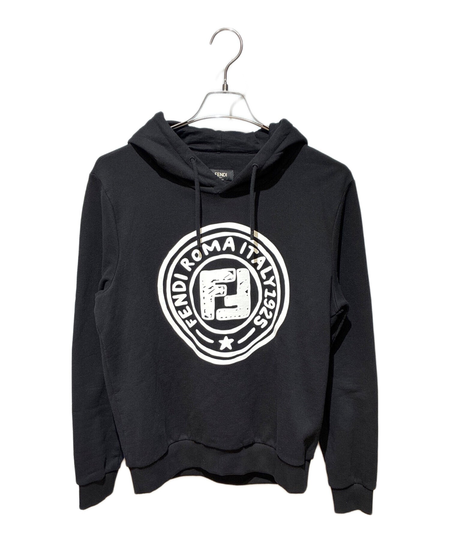 Pre-owned] FENDI Fendi Joshua Vidas FF Logo Pullover Hoodie Hoodie