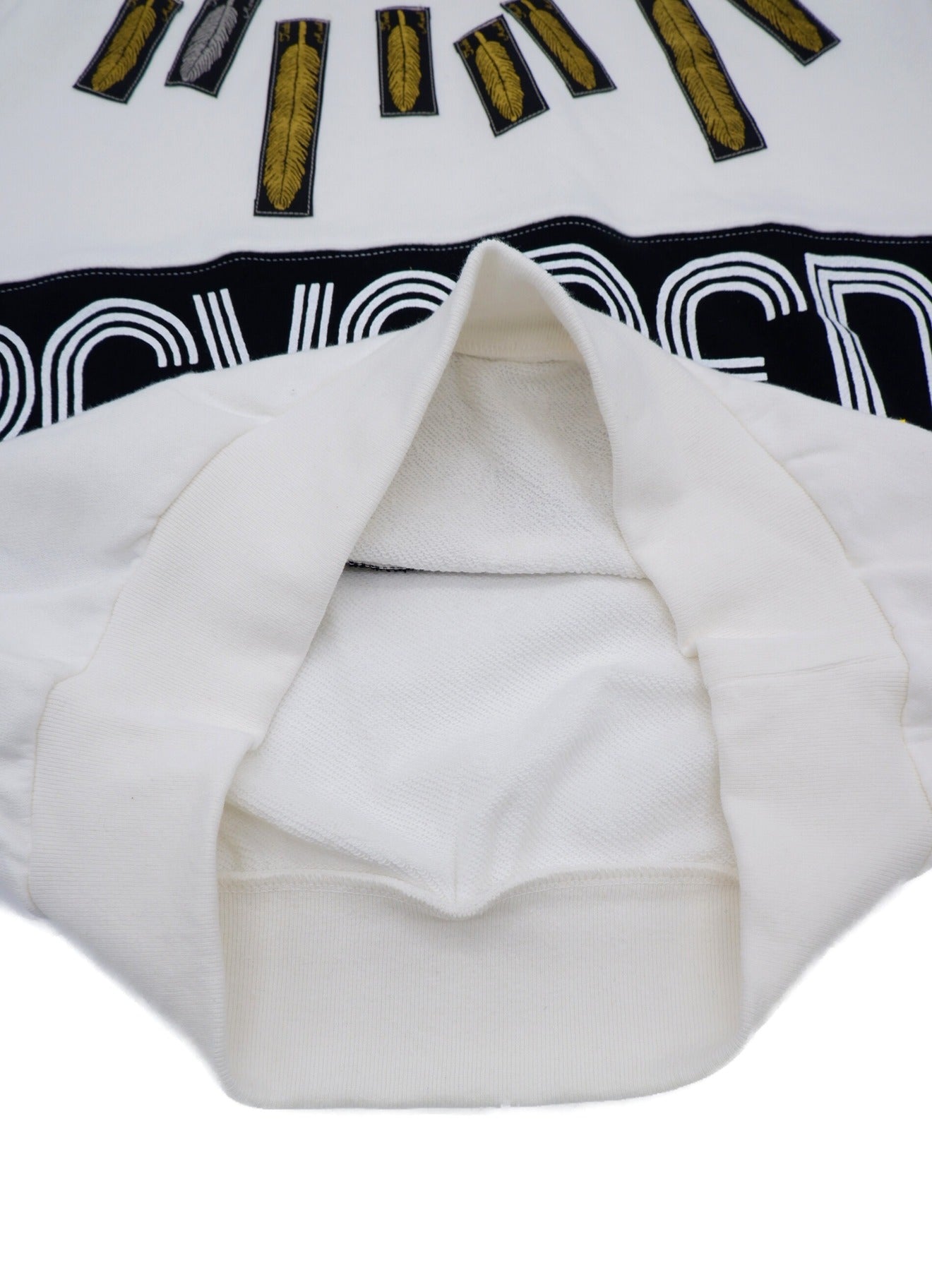 Kapital Eco Lined Feather Jewel 2Tone Sweatshirt K1910LC082