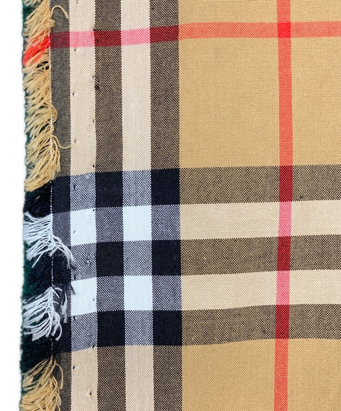 Burberry London X Comme des Garcons大型圍巾