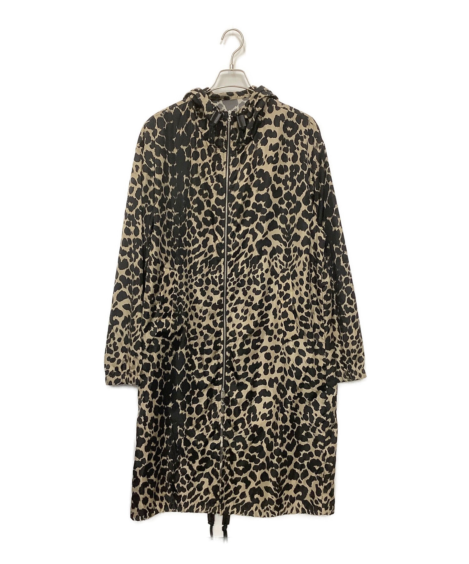 DRIES VAN NOTEN Leopard Jacket with Hood