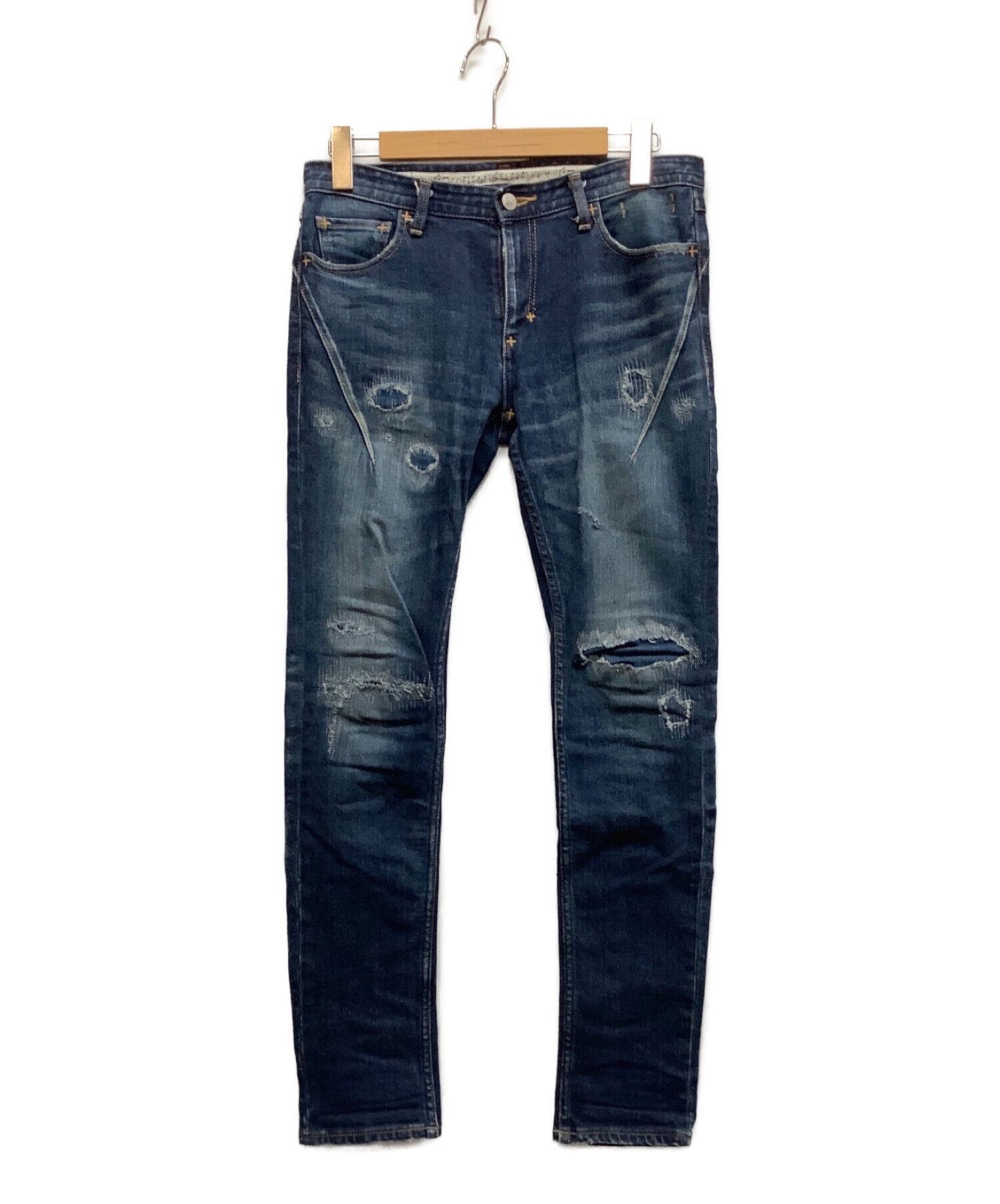 パンツ Archive Number(n)ine denim pants Pre-owned] NUMBER (N)INE Damaged Denim Pants – Archive Factory