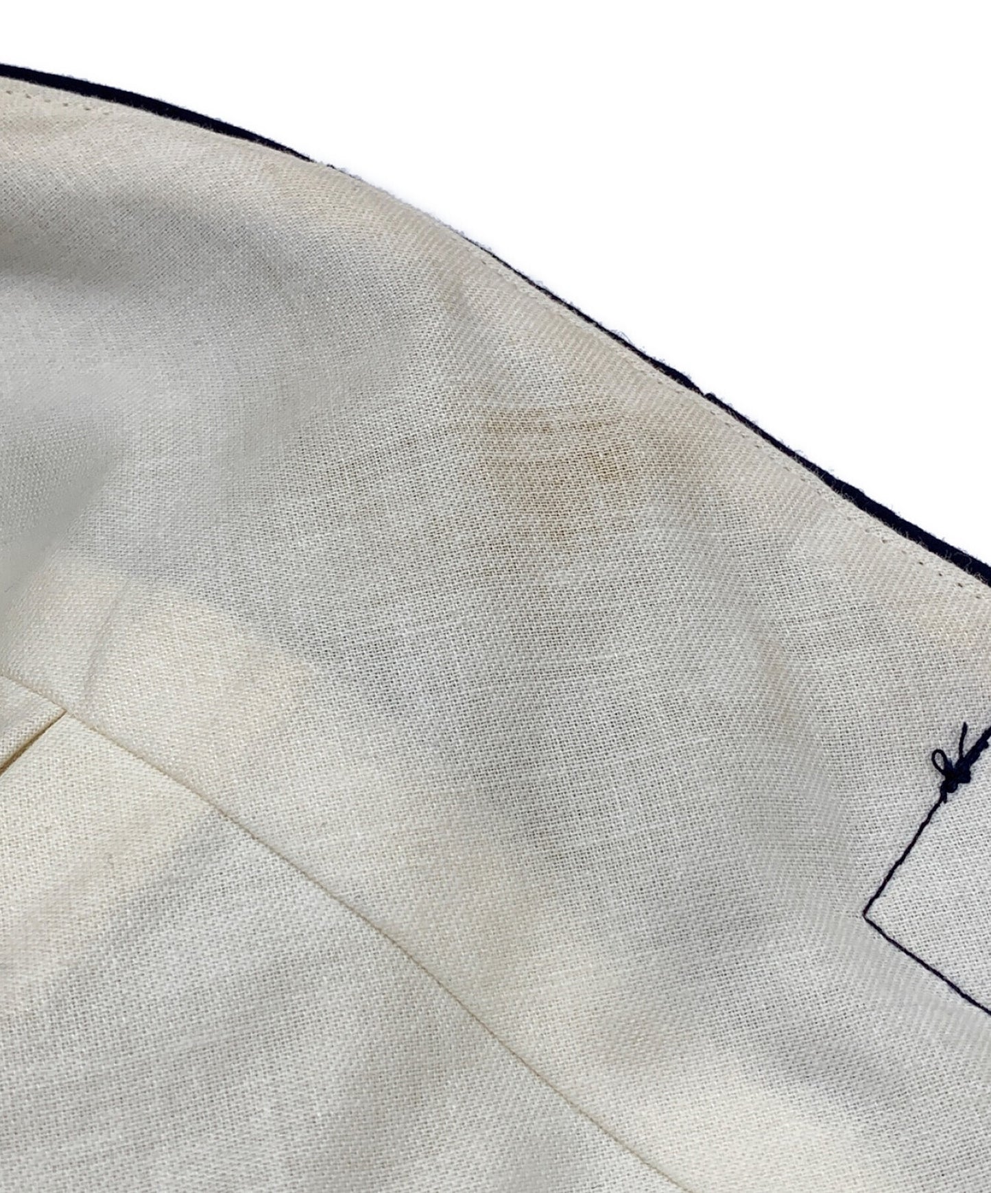 Robe de Chambre Comme des Garcons Wool Gaber กระโปรงจีบยาว RS-10001M