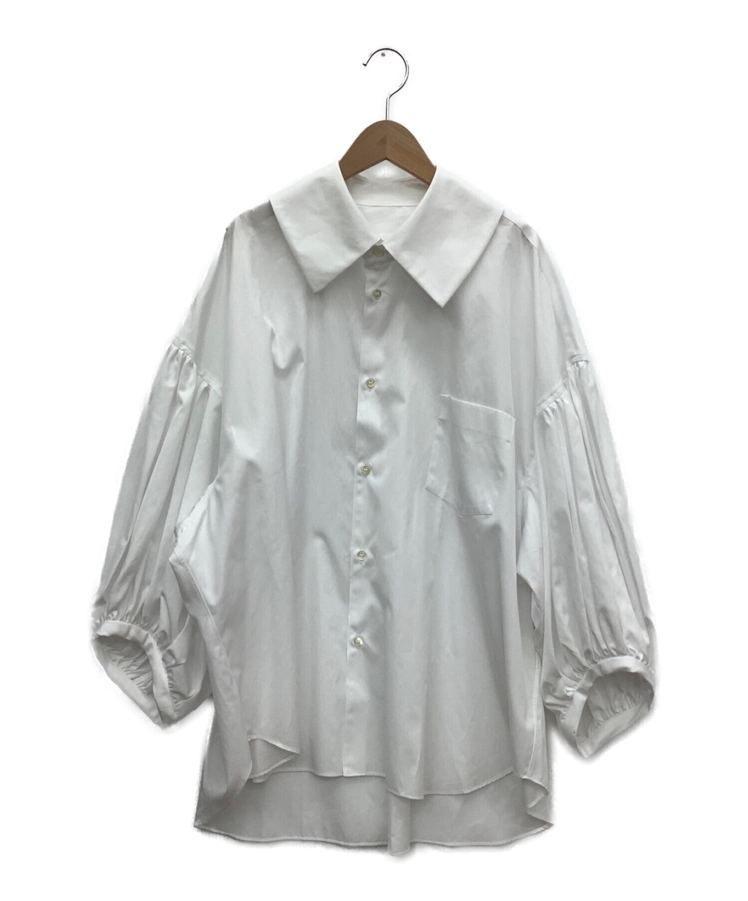 COMME des GARCONS GIRL Big collar volume shirt NG-B003