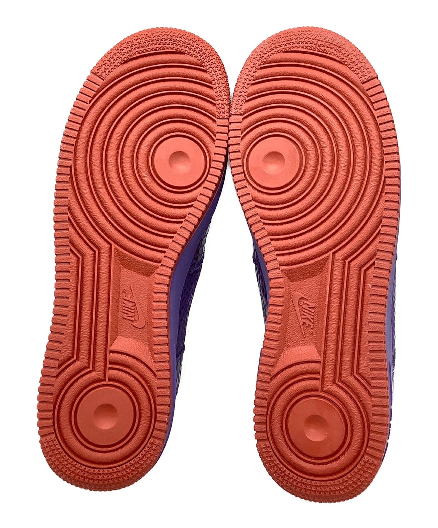 耐克空军1低埃迪·克鲁兹(Eddie Cruz)大学紫色/大学玉米挑战红色318775-571