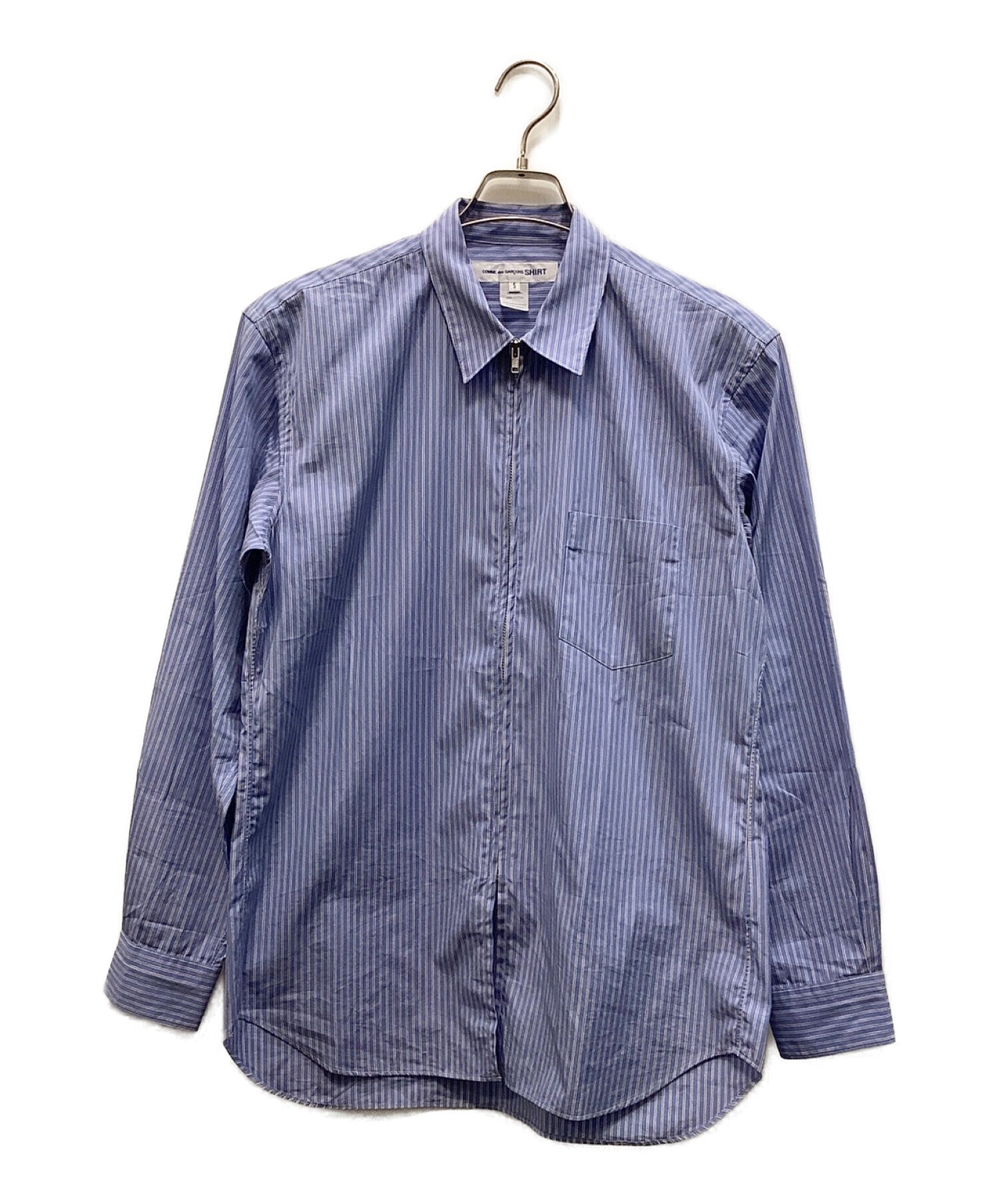 COMME des GARCONS zip-up shirt FG-B052 | Archive Factory