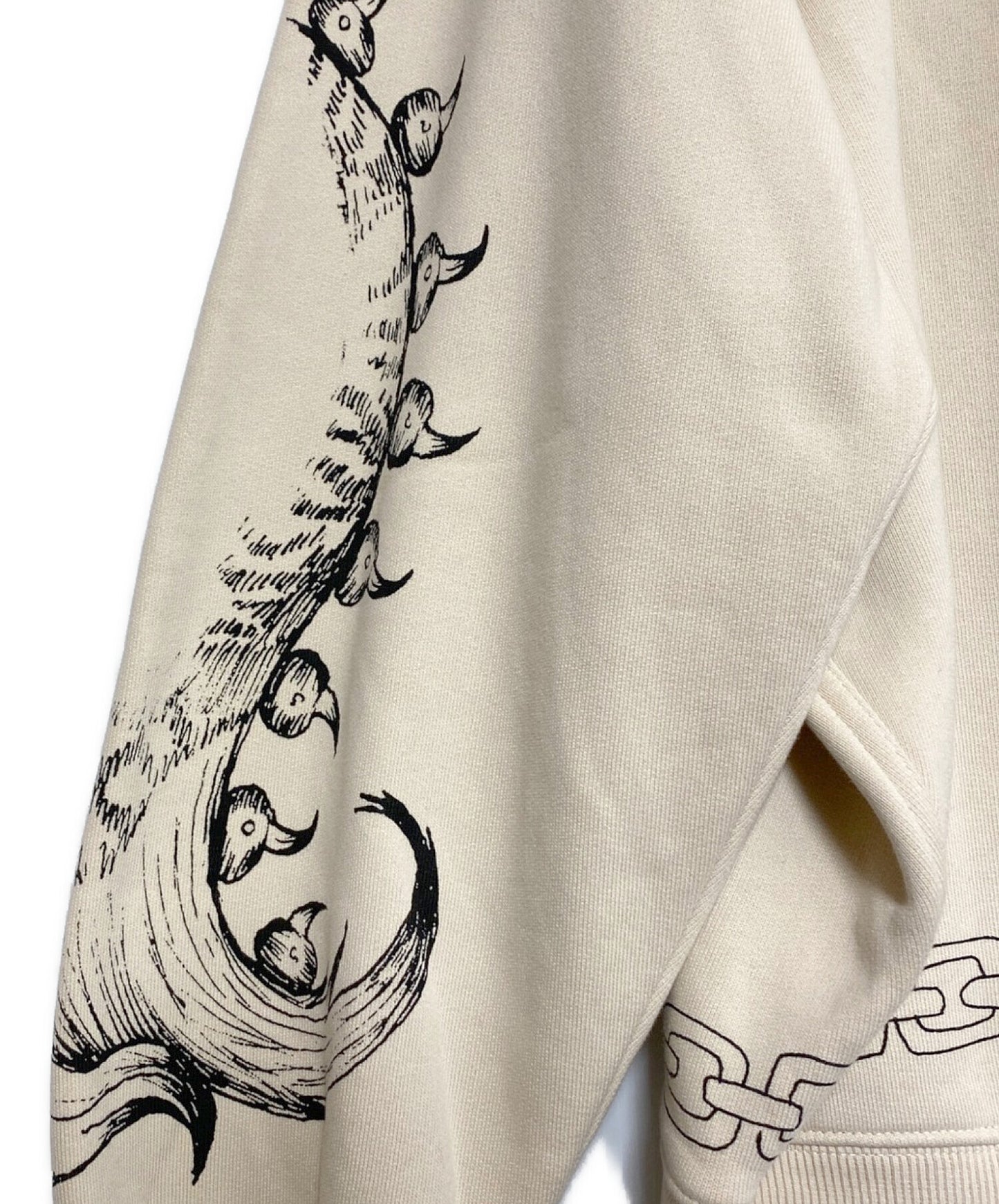 Givenchy超大印刷的球衣地狱连帽衫BMJOBF3Y69