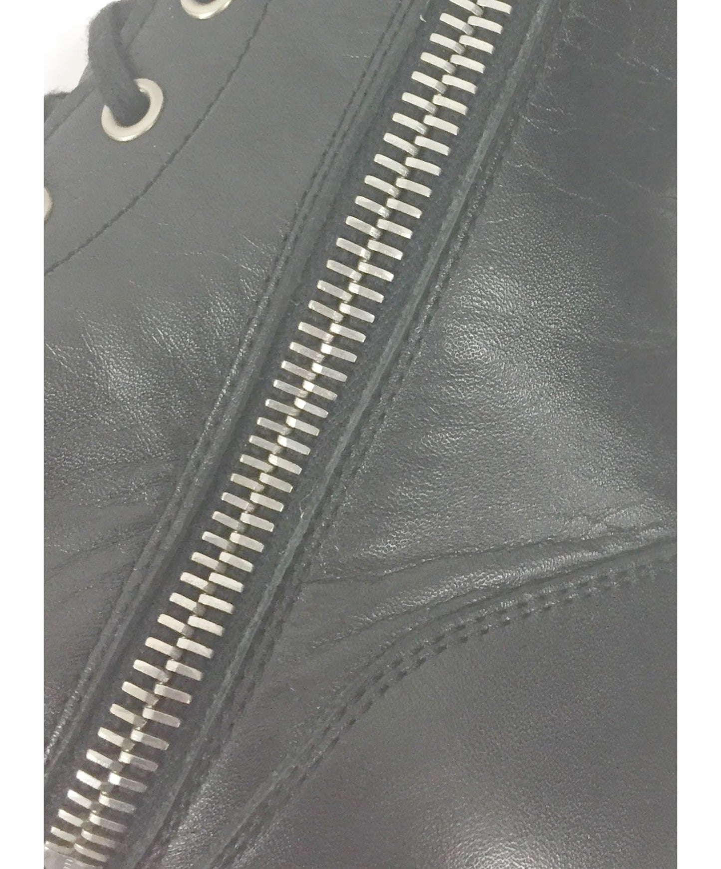 Yohji Yamamoto侧拉链长靴 /蕾丝靴子FJ-E08-721