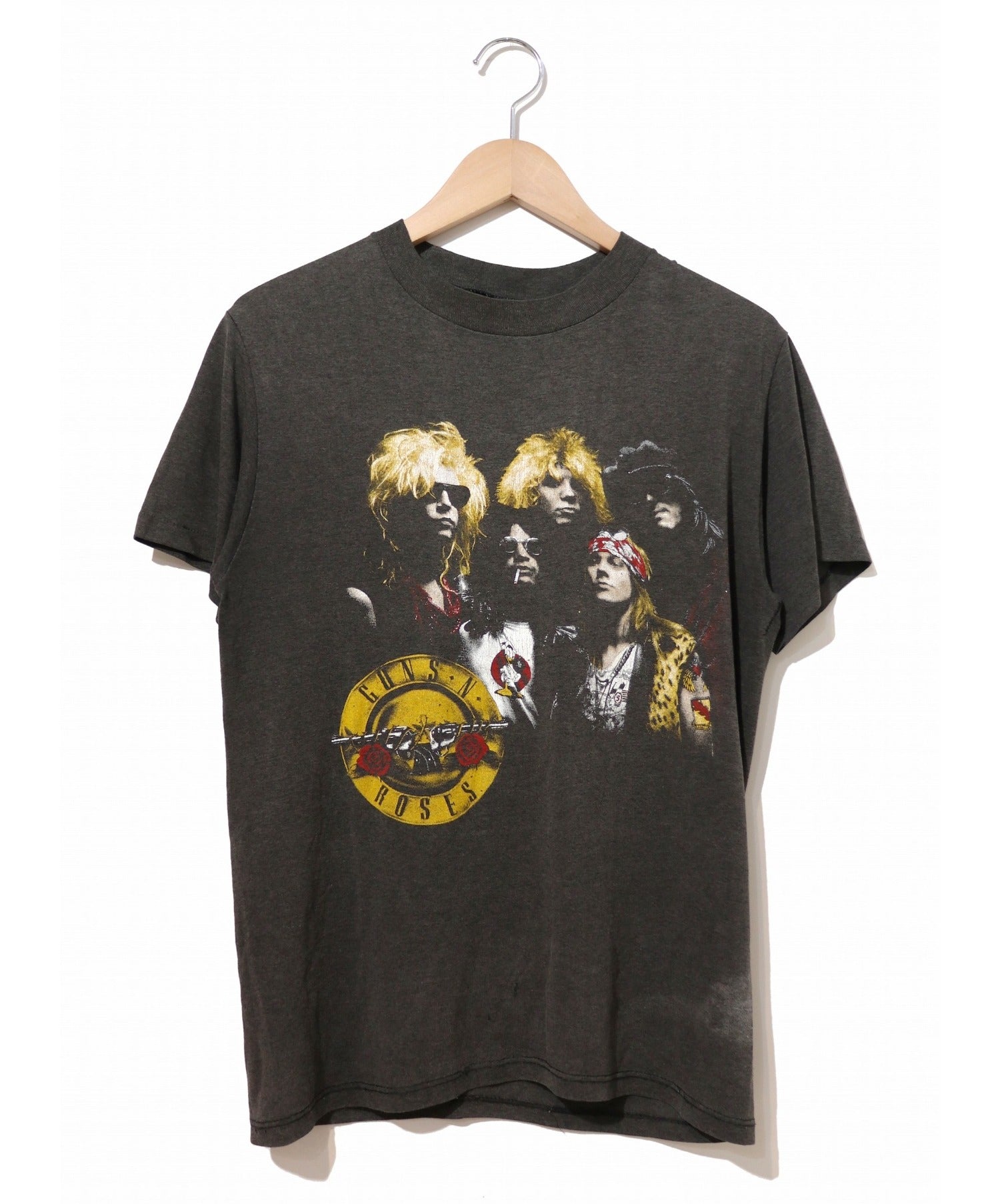 [Vintage Clothes] 80's Guns N Roses Band T-shirt