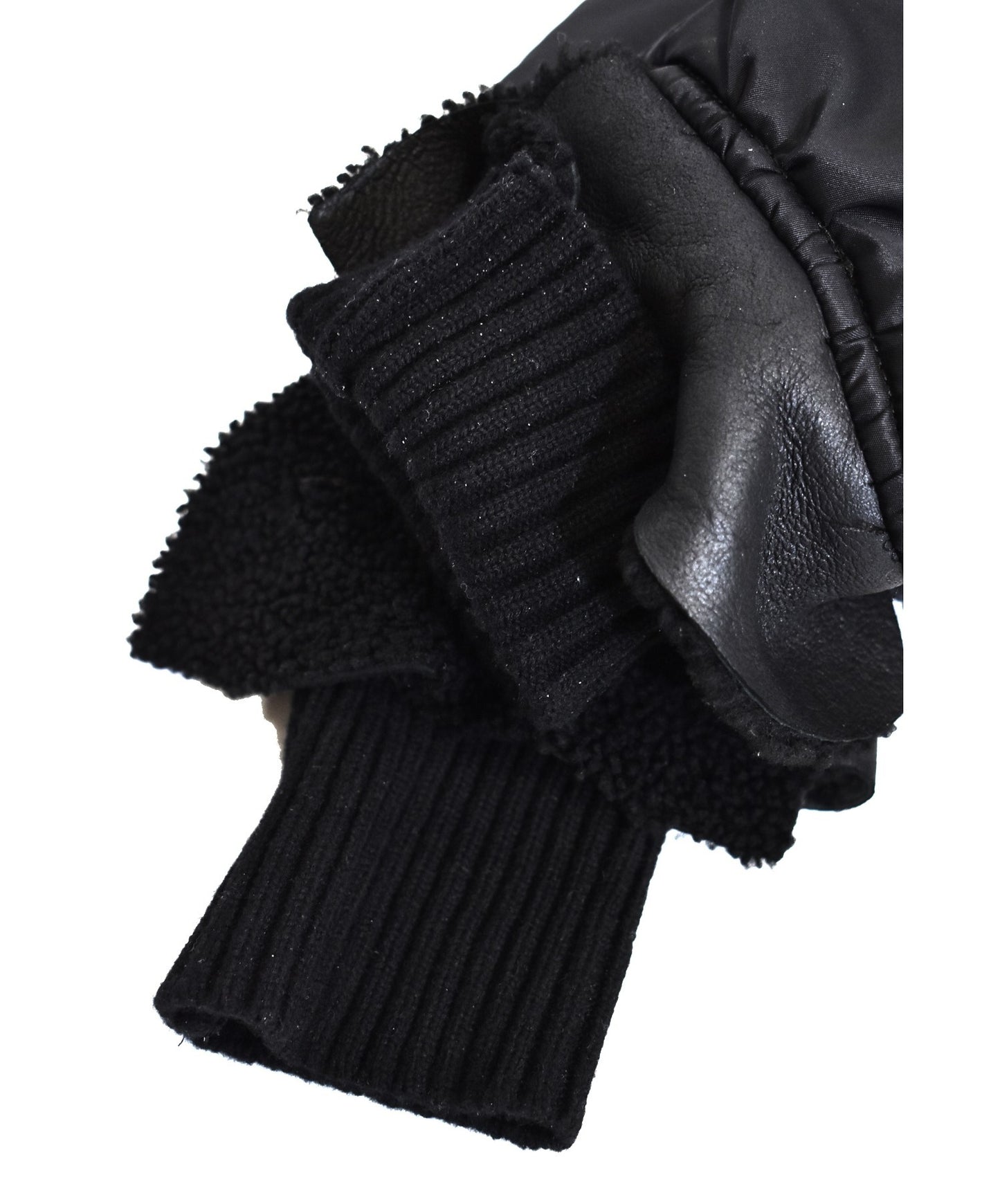 언더 커버 mouton 스위칭 믹스 MA-1 Blouson 17aw UCT1203-1