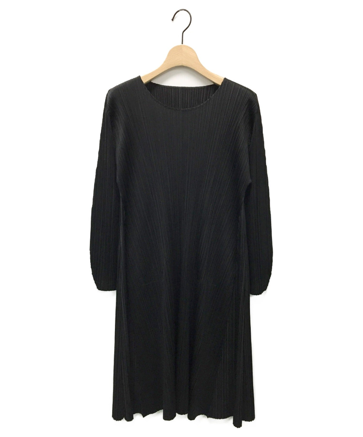 PLEATS PLEASE Pleated One Piece / Long Sleeve One Piece PP53-JK204