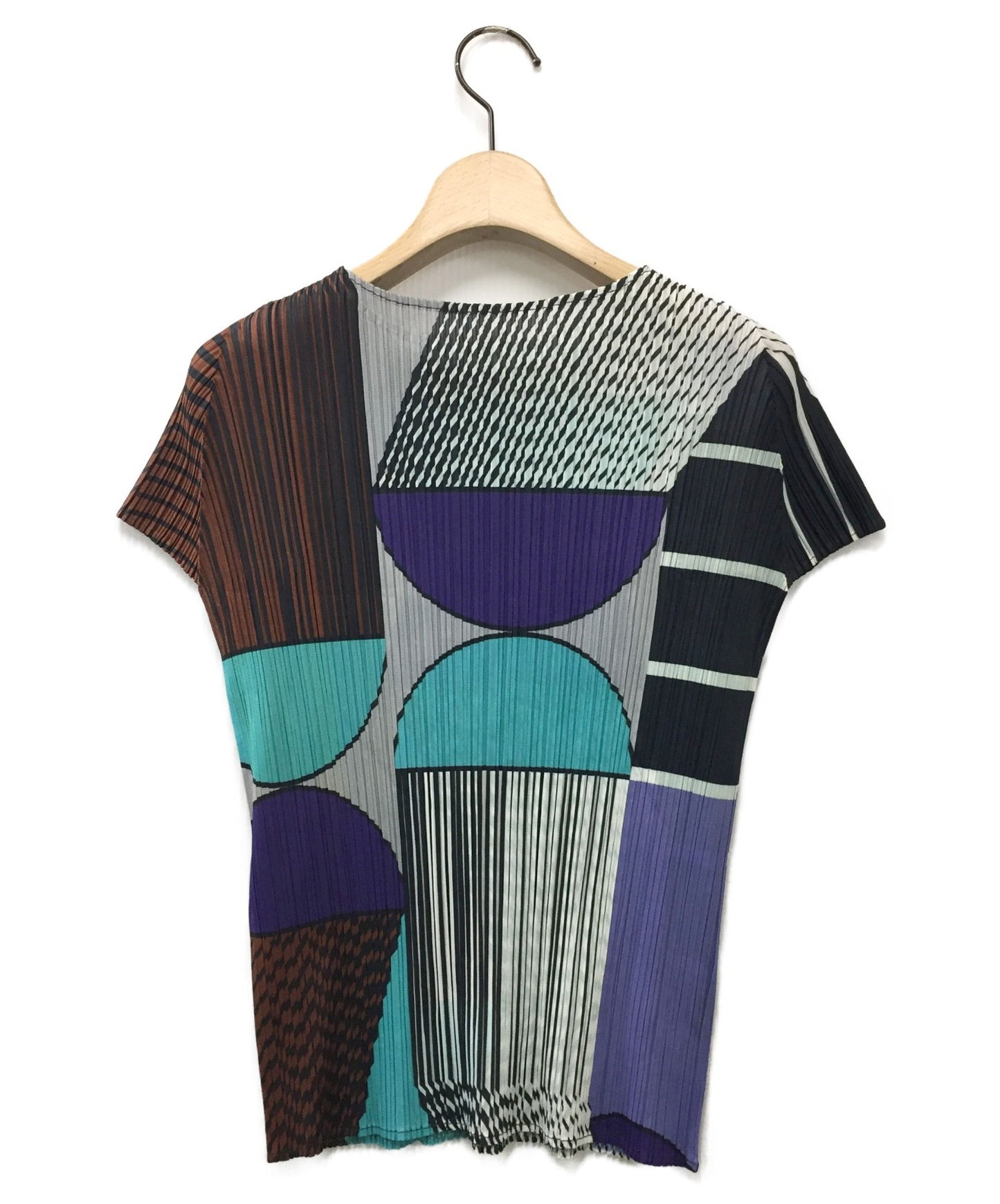 褶皱请衬衫 /短袖上衣