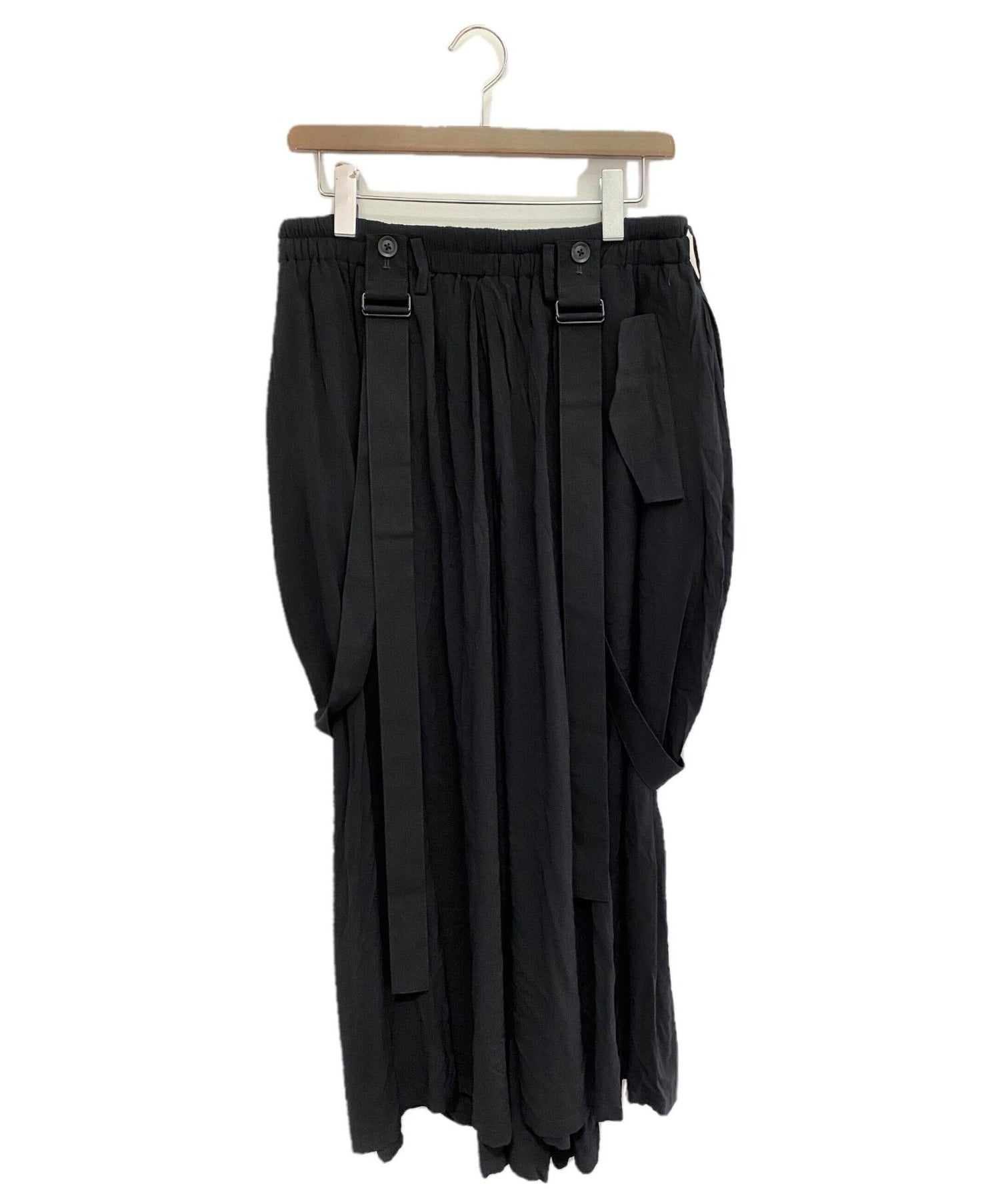 Yohji Yamamoto POUR HOMME 20SS Rayon Spun Lawn Twisted Crotch Pants HN