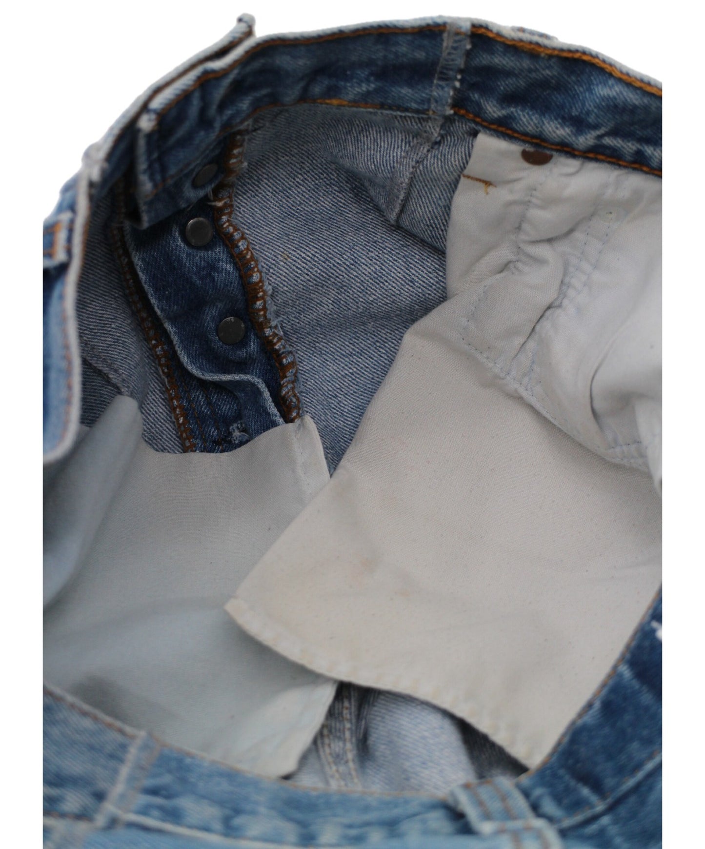 Takahiromiyashita Thesoloist กางเกงยีนส์ที่สร้างขึ้นใหม่