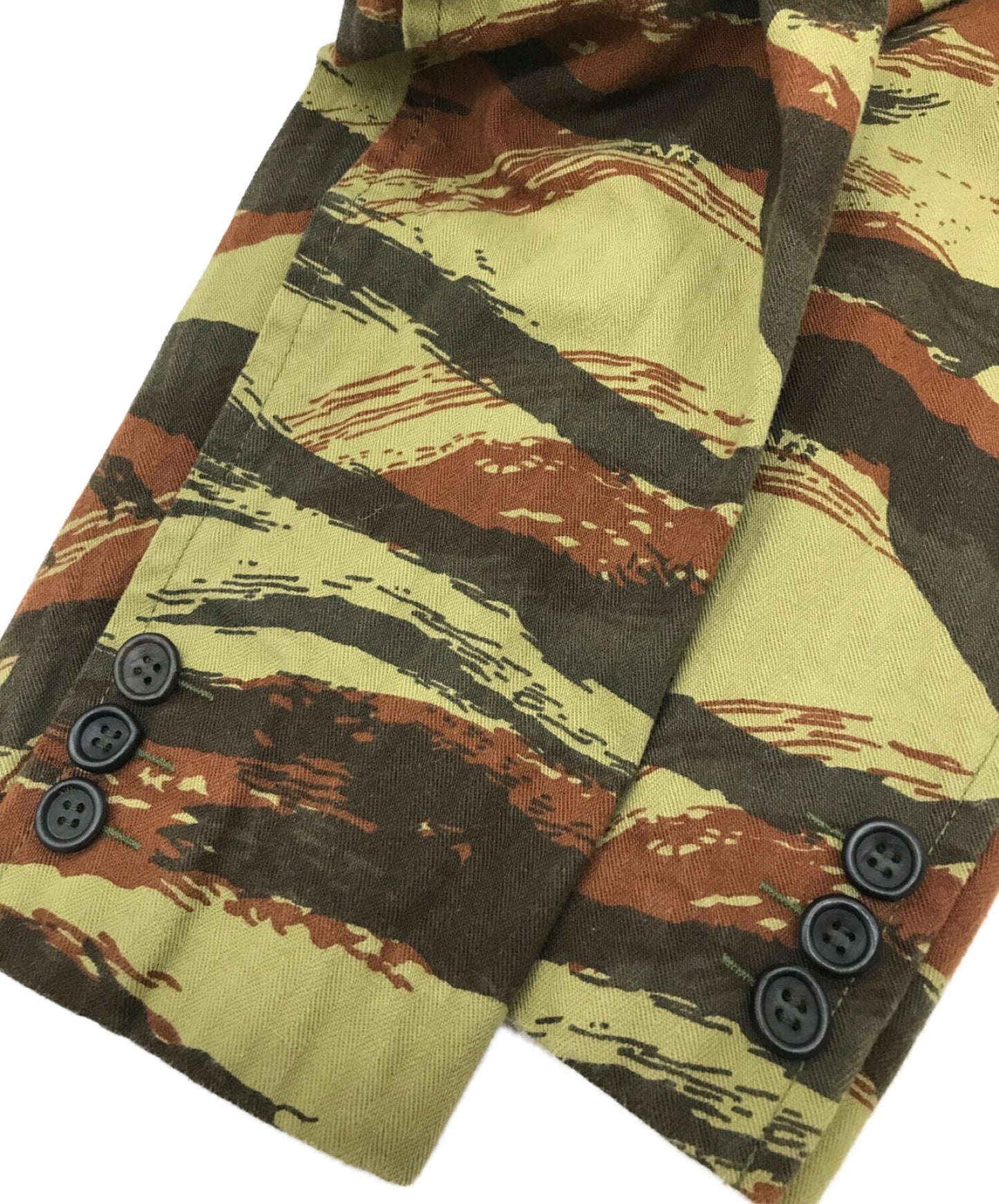 Comme des garcons homme แขนเสื้อ camo 3b tailored hr-j055