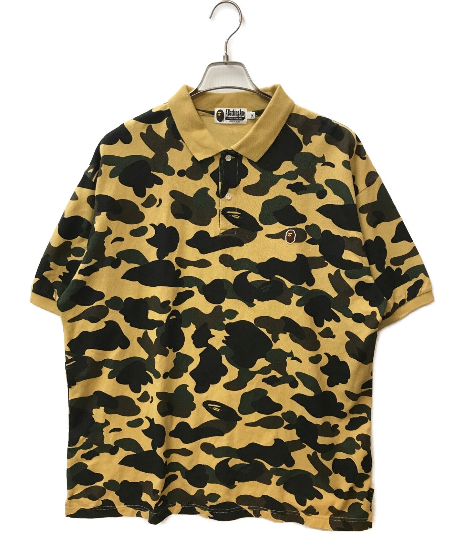 bape polo shirt camo